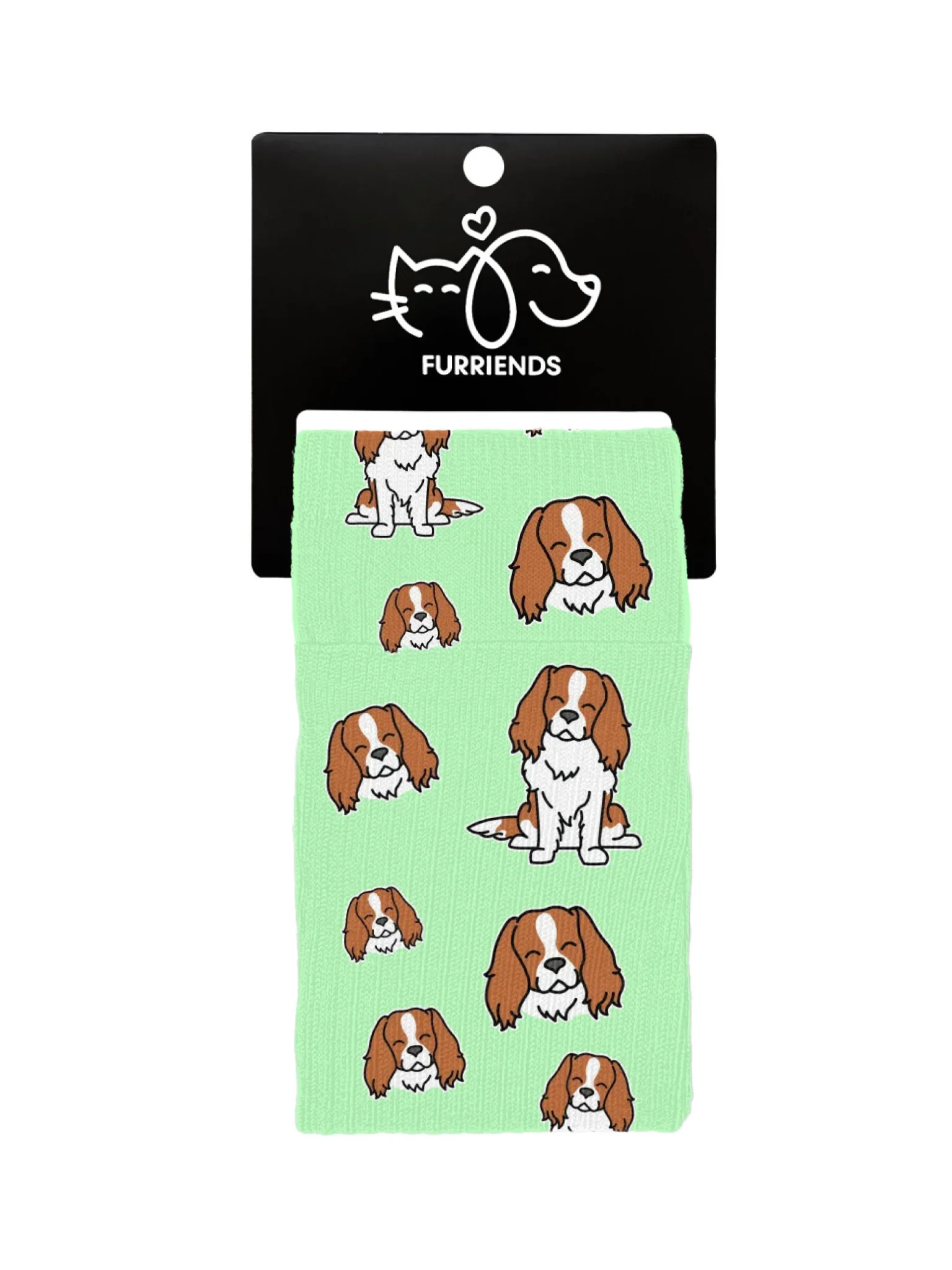 Cavalier King Charles Spaniel ColourPop Customisable Socks - Image 2