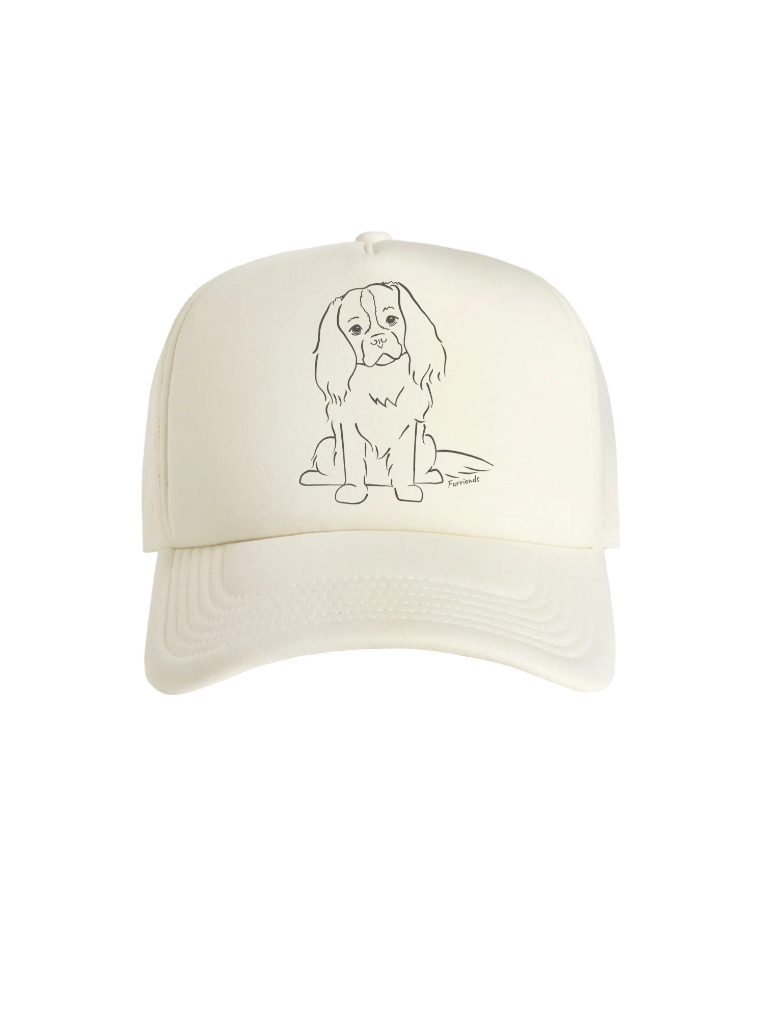 Cavalier King Charles Spaniel Foam Trucker Cap - Image 3