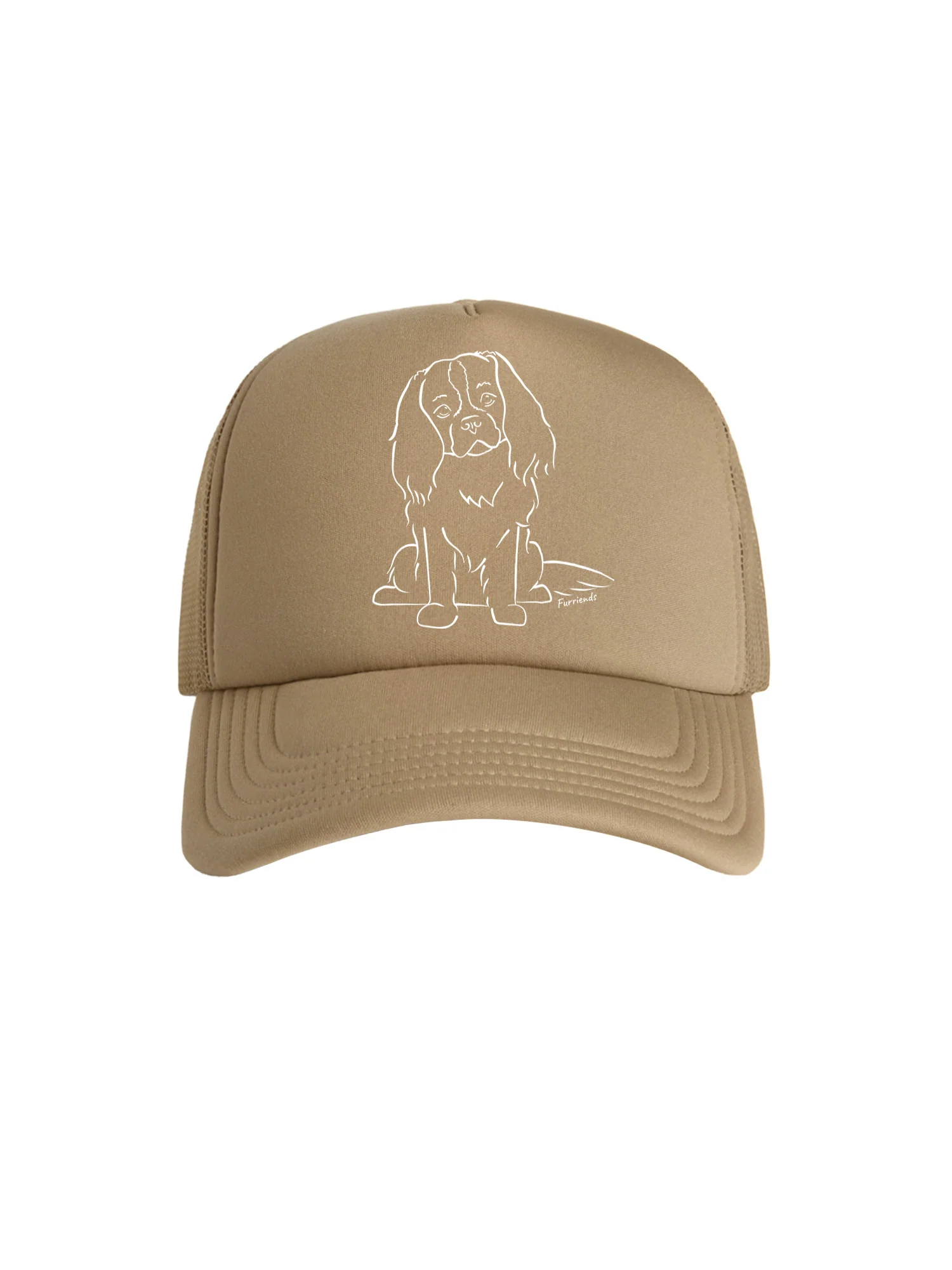 Cavalier King Charles Spaniel Foam Trucker Cap - Image 7