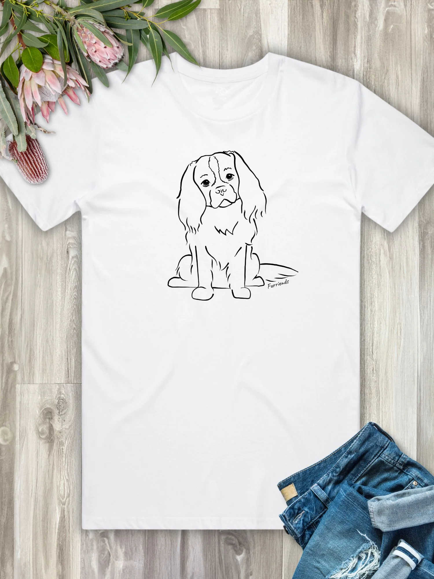 Cavalier King Charles Spaniel Regular Fit T-shirt - Image 14