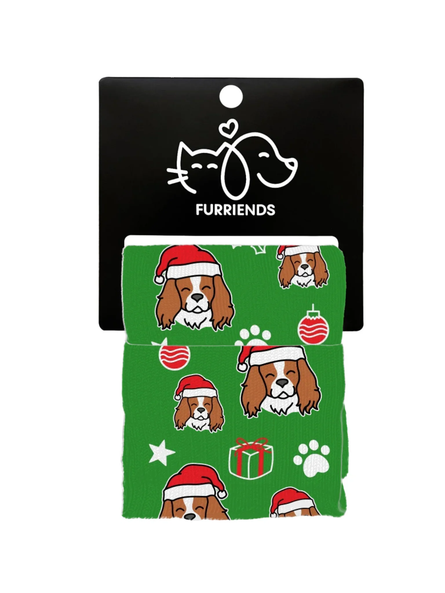 Cavalier King Charles Spaniel ColourPop Christmas Edition Socks - Image 4