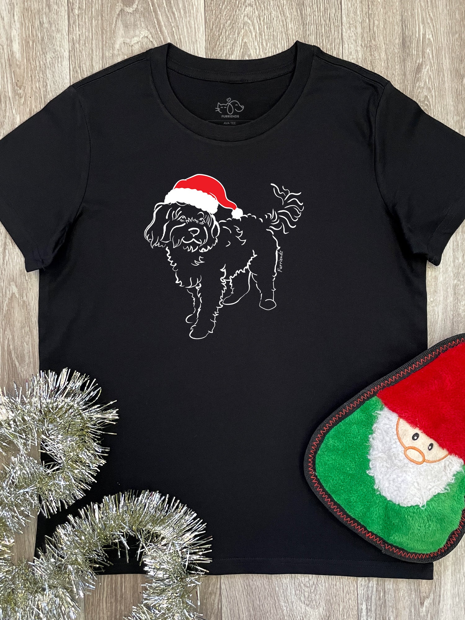 Cavoodle Christmas Edition Ava Women's Regular Fit Tee - Image 4