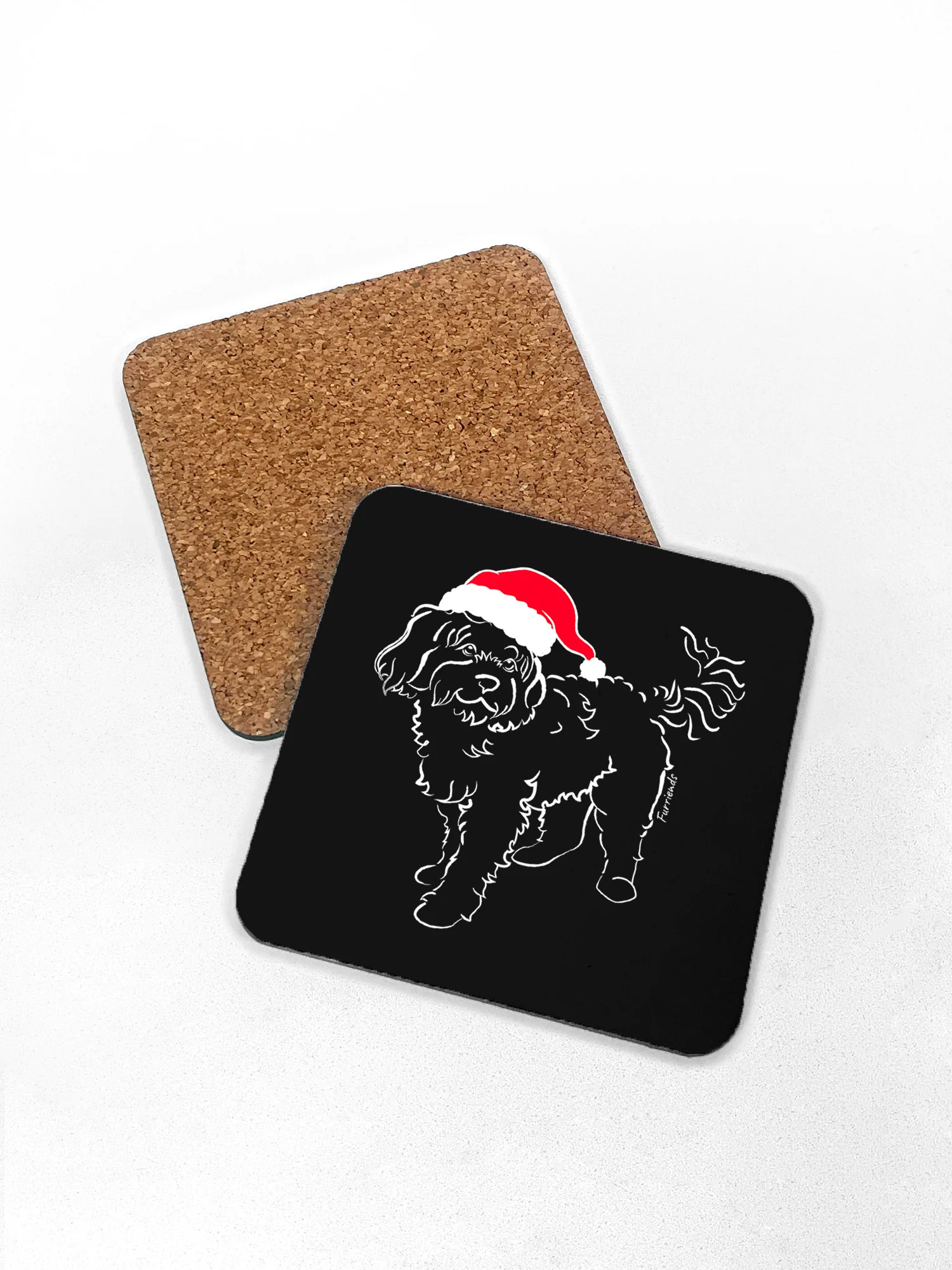 Cavoodle Christmas Edition Coaster - Image 5