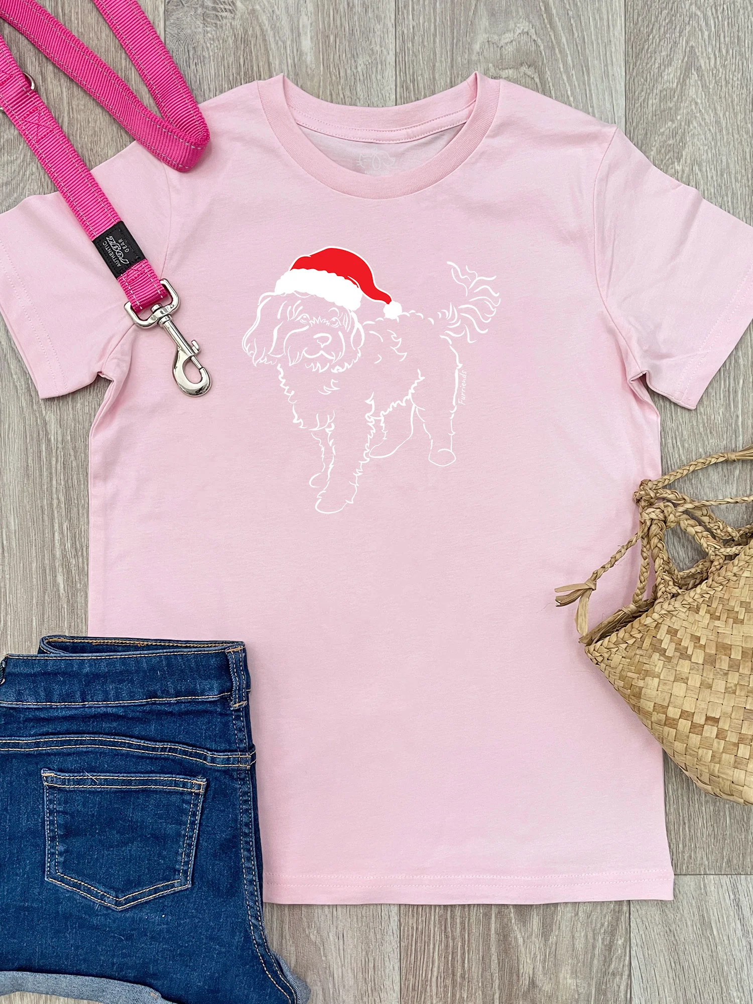Cavoodle Christmas Edition Youth Tee - Image 4