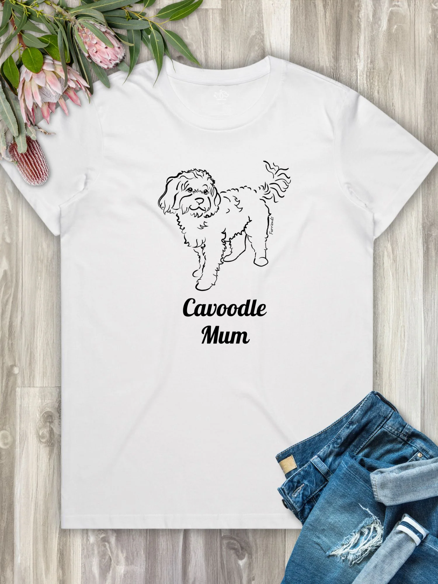 Cavoodle Mum Regular Fit T-shirt - Image 8