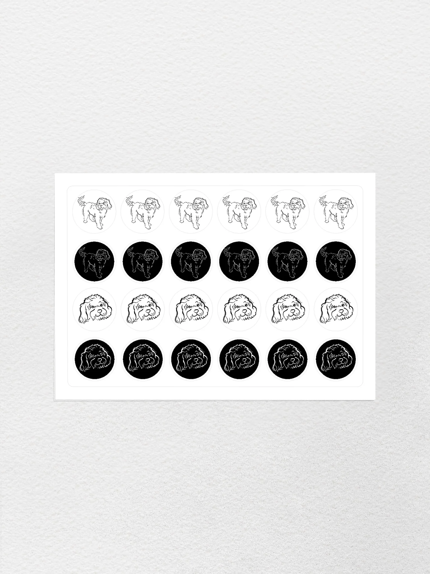 Cavoodle Sticker Sheet - Image 2