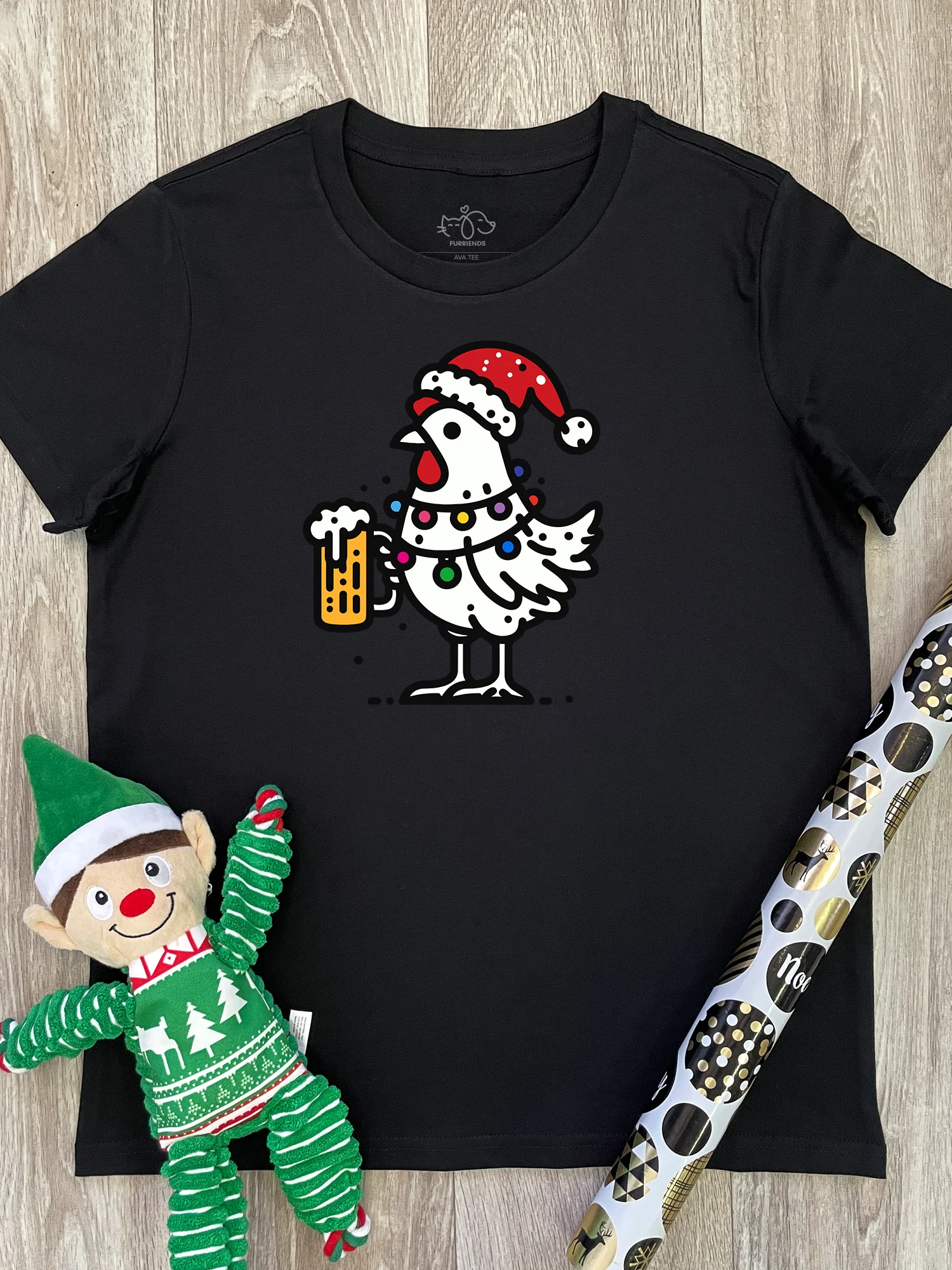 Christmas Cheers Ava Women's Regular Fit Tee - Image 6