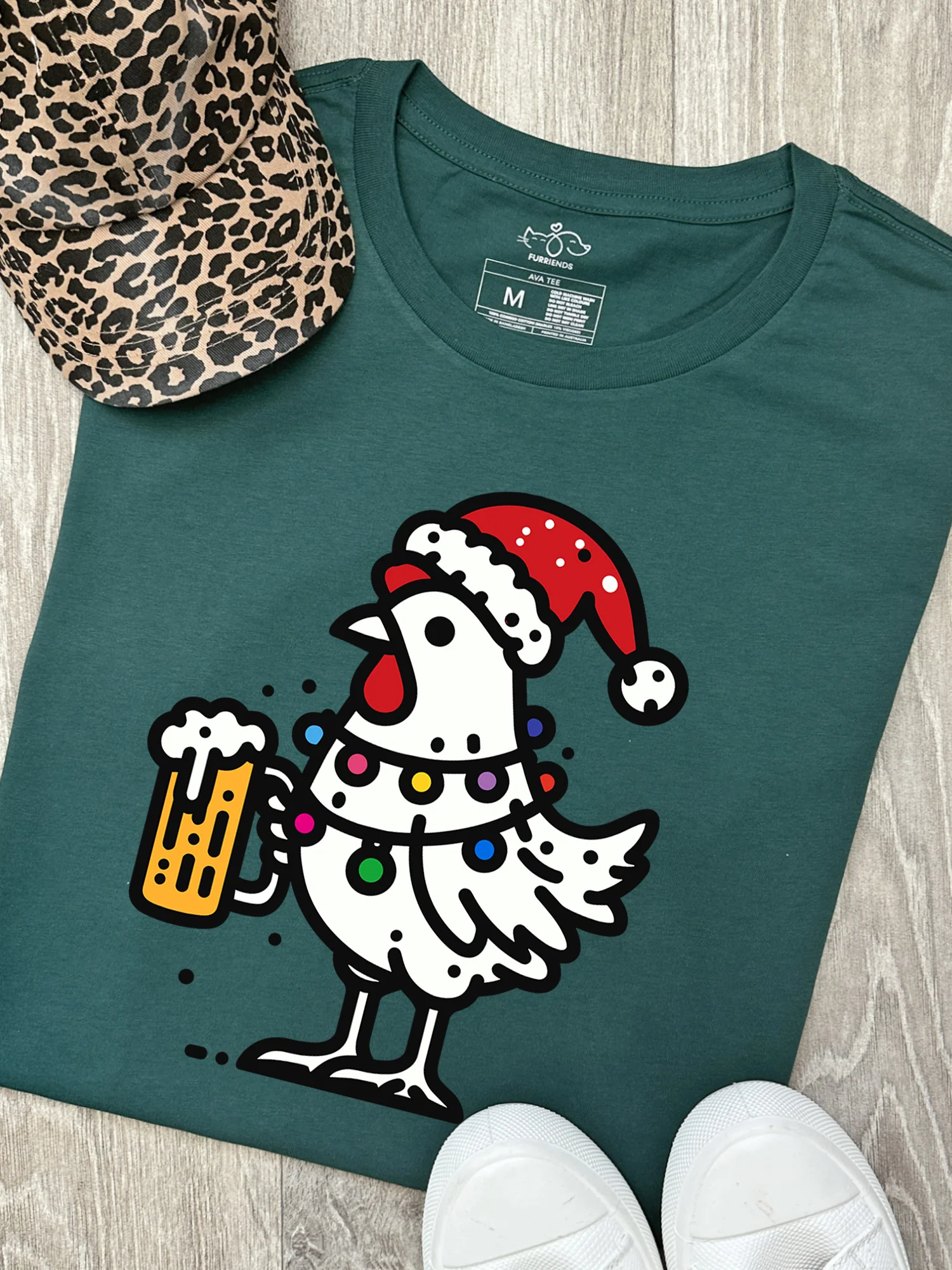 Christmas Cheers Ava Women's Regular Fit Tee - Image 8