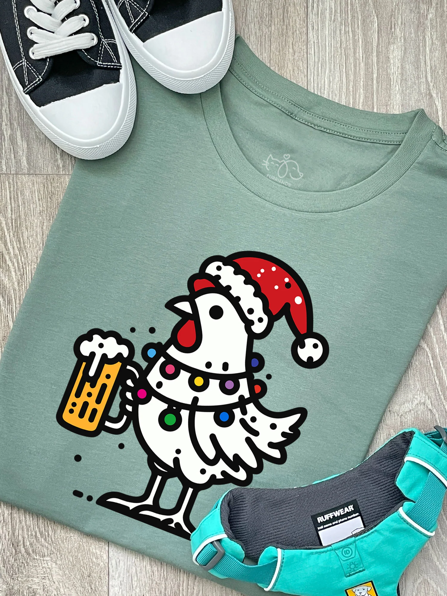 Christmas Cheers Ava Women's Regular Fit Tee - Image 9