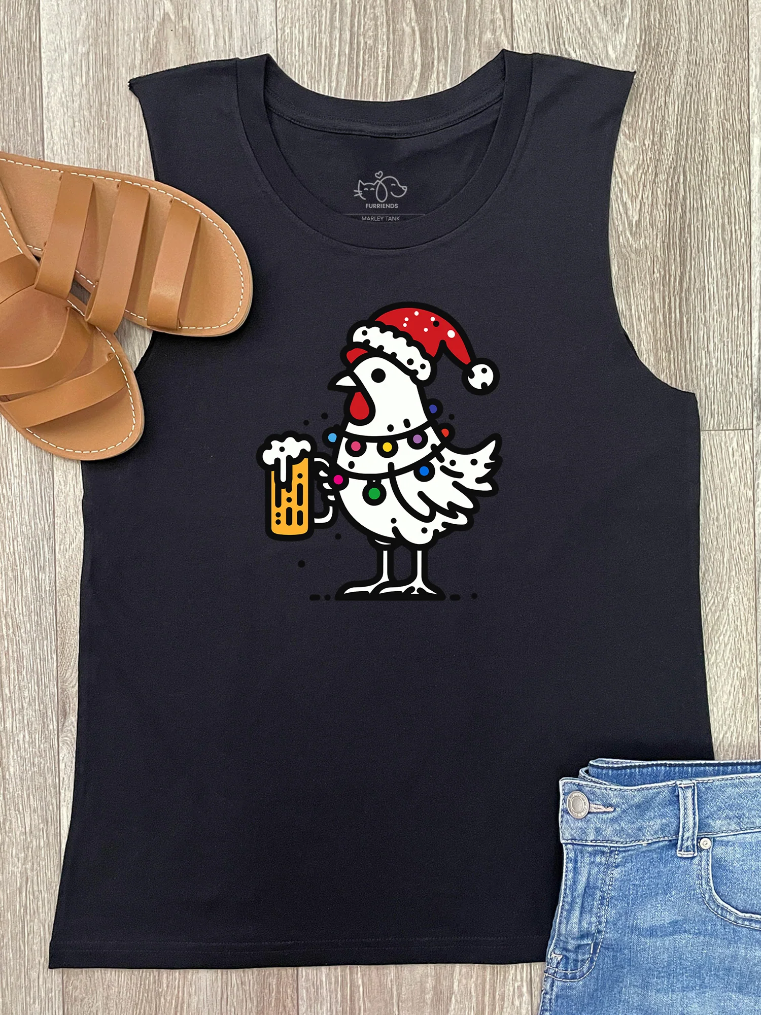 Christmas Cheers Marley Tank - Image 5