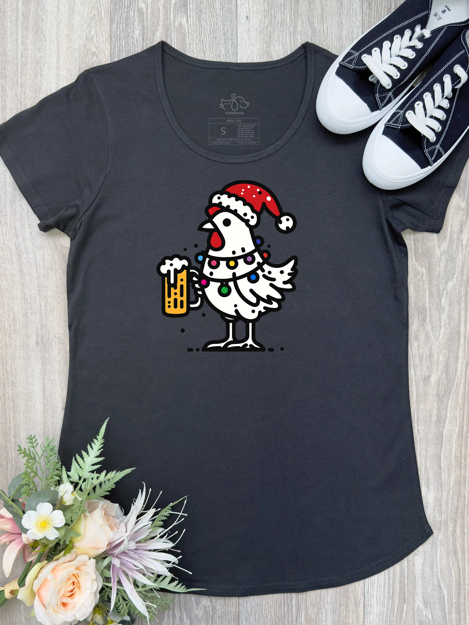 Christmas Cheers Remi Women's Tee - Image 6