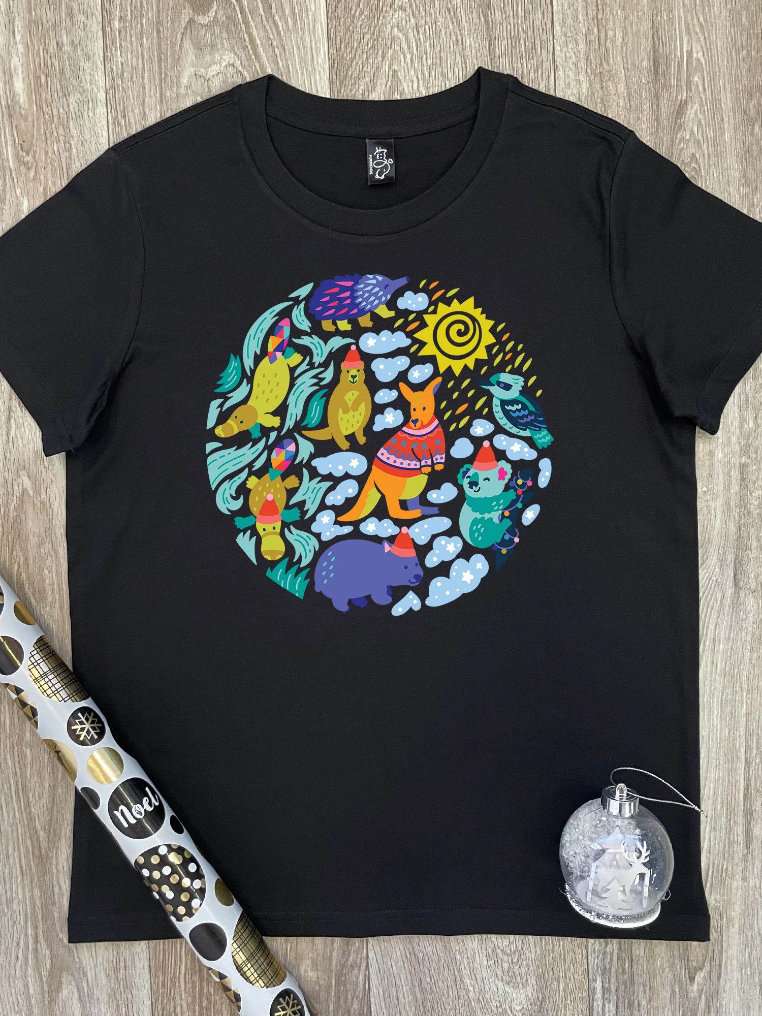 Christmas Wildlife Ava Women's Regular Fit Tee - Image 2