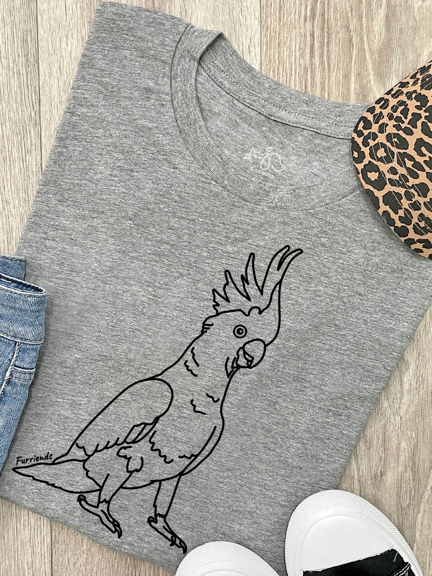 Sulphur-Crested Cockatoo Ava Women's Regular Fit Tee - Image 7