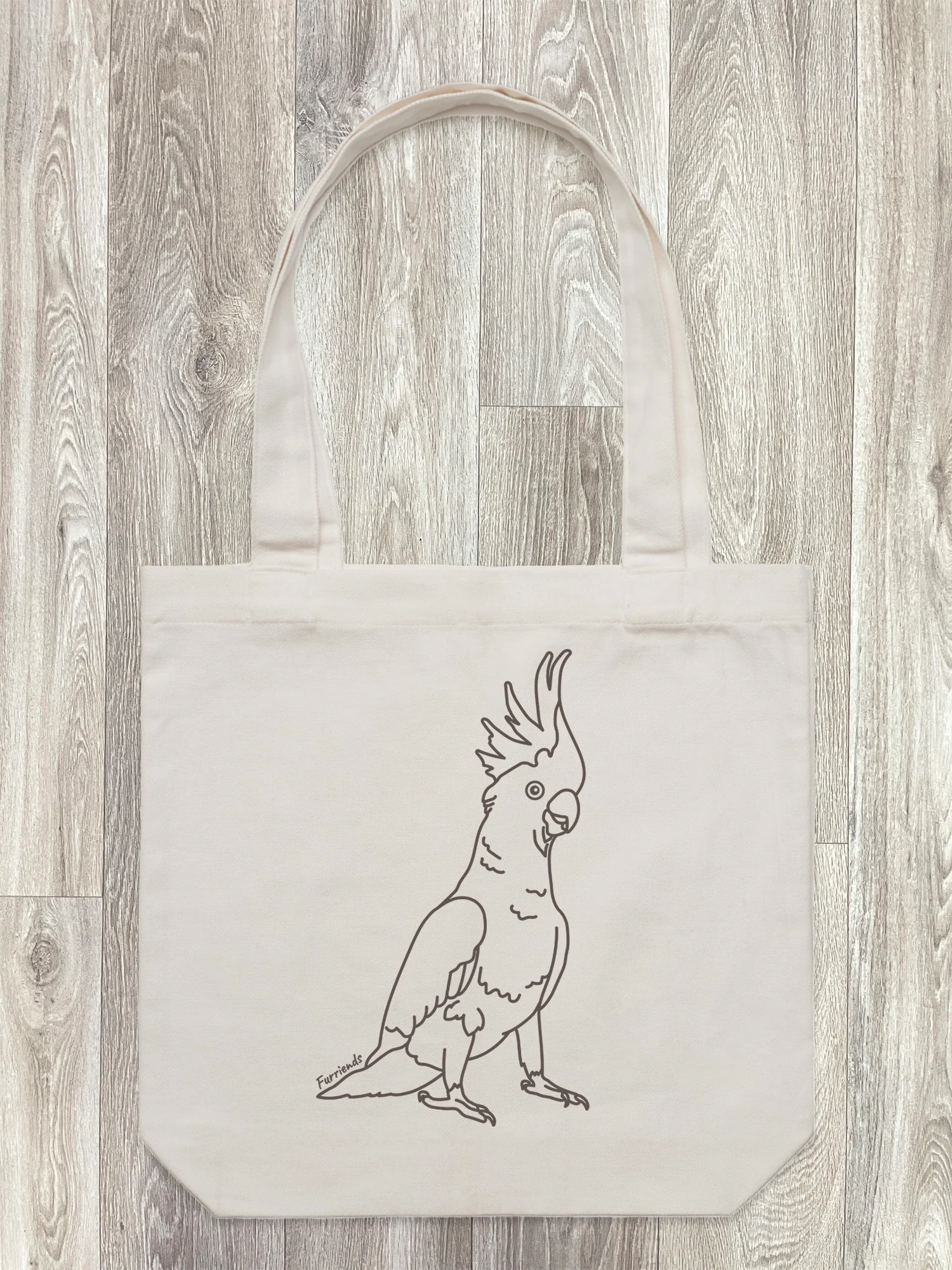 Sulphur-Crested Cockatoo Edith Tote Bag - Image 9