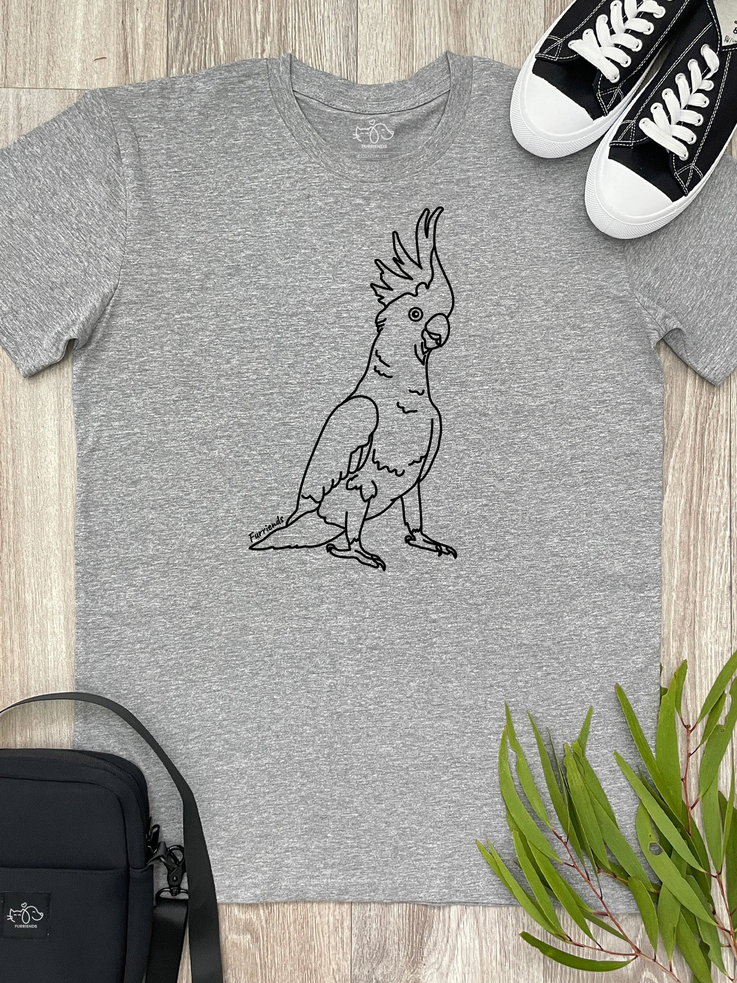 Sulphur-Crested Cockatoo Essential Unisex Tee - Image 6