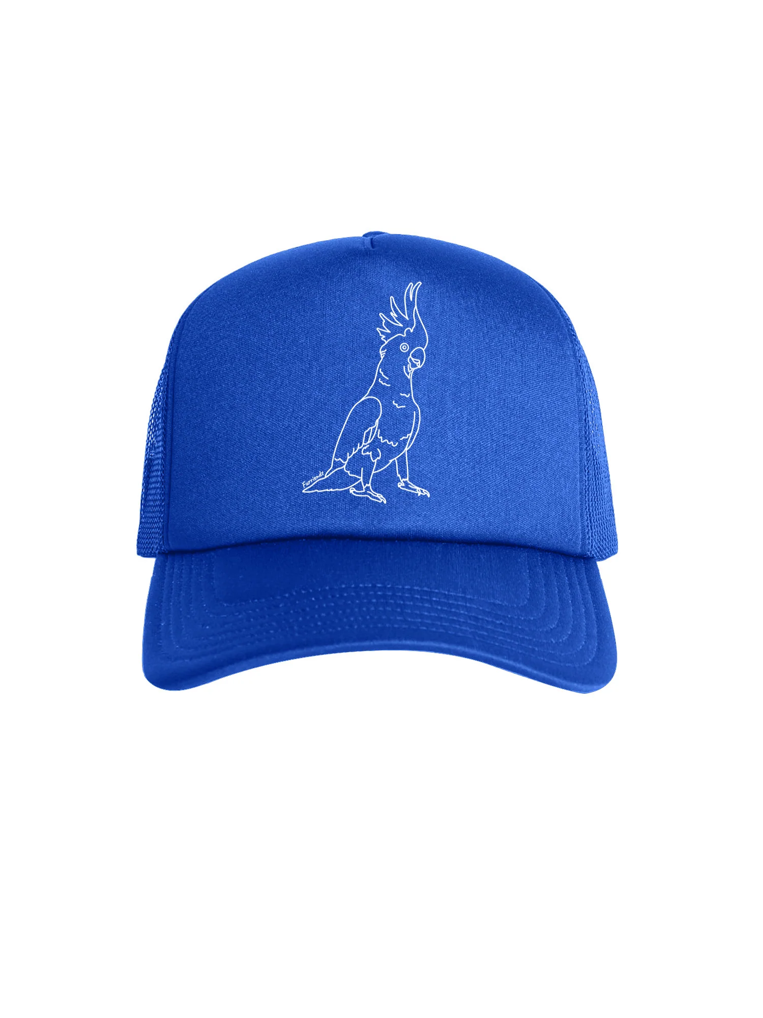 Sulphur-Crested Cockatoo Foam Trucker Cap - Image 6