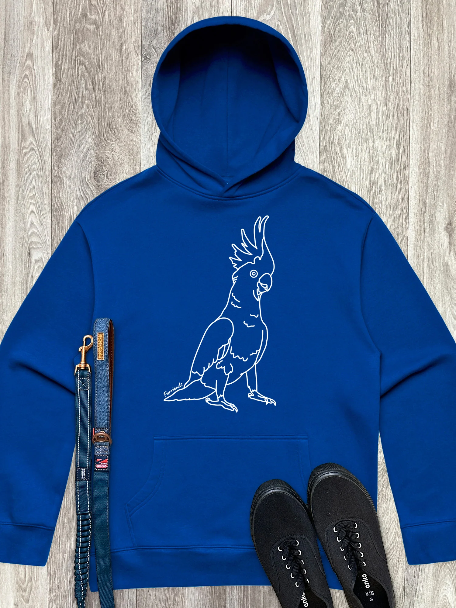Sulphur-Crested Cockatoo Men's Comfort Hood - Image 4