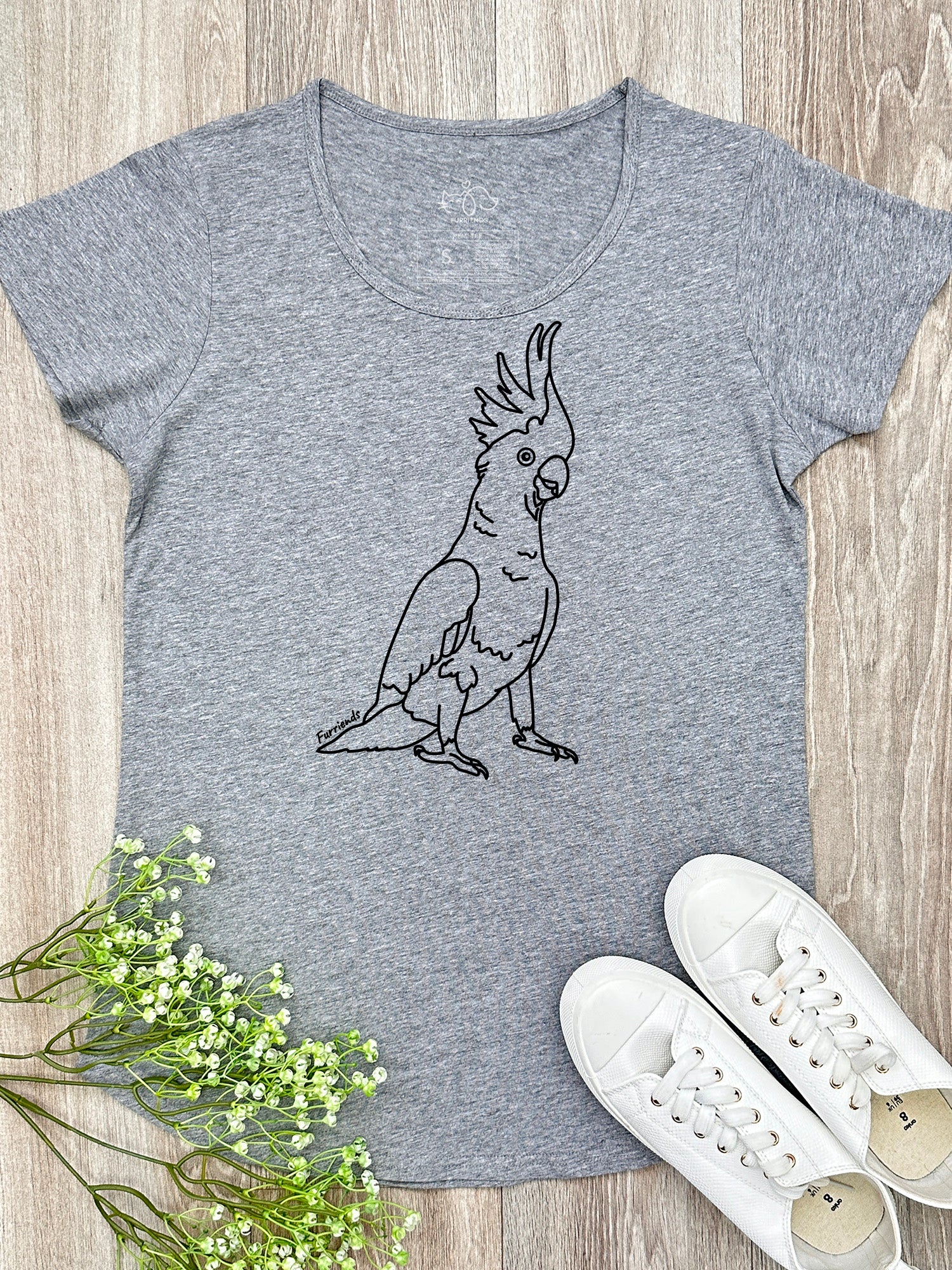 Sulphur-Crested Cockatoo Remi Women's Tee - Image 4