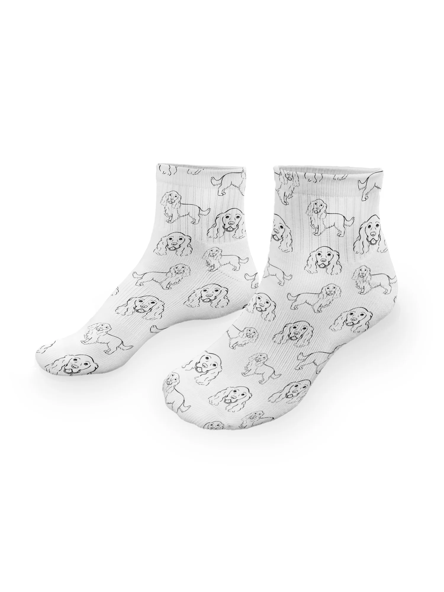 Cocker Spaniel Ankle Socks