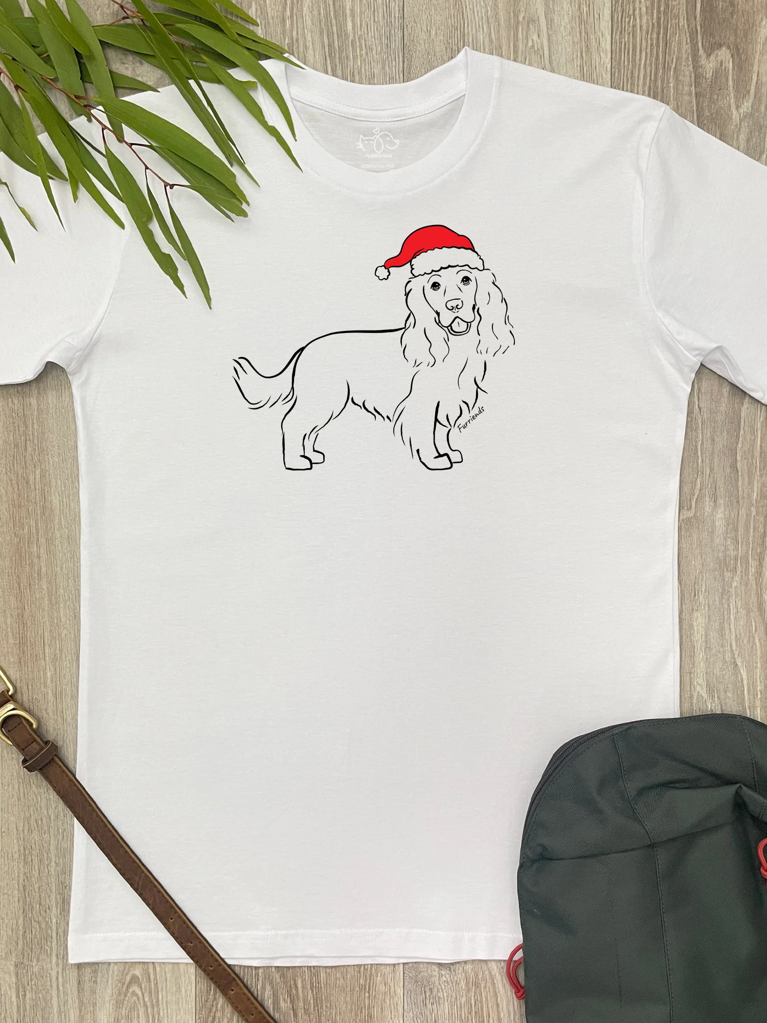 Cocker Spaniel Christmas Edition Essential Unisex Tee - Image 3