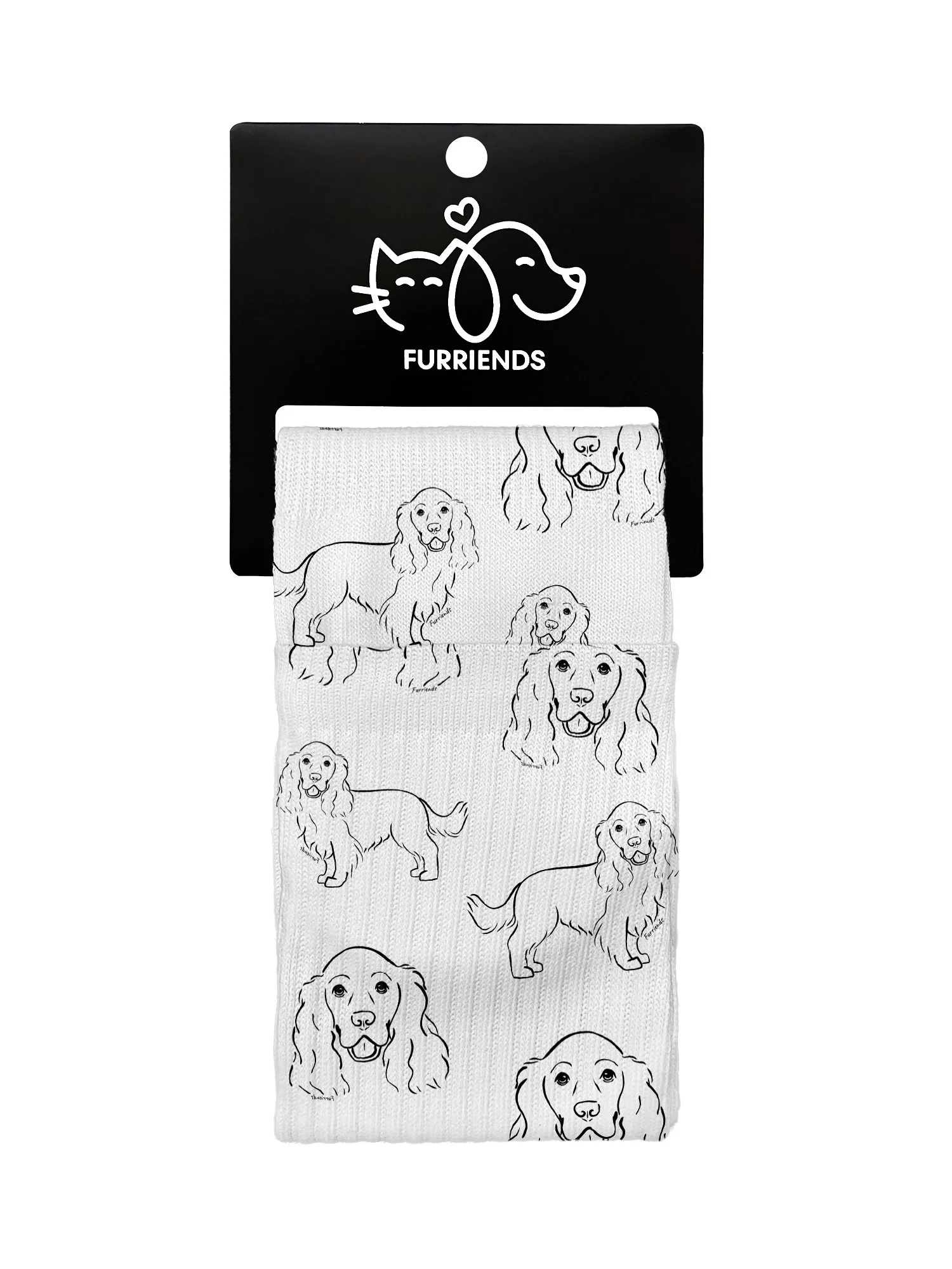 Cocker Spaniel Crew Socks - Image 5
