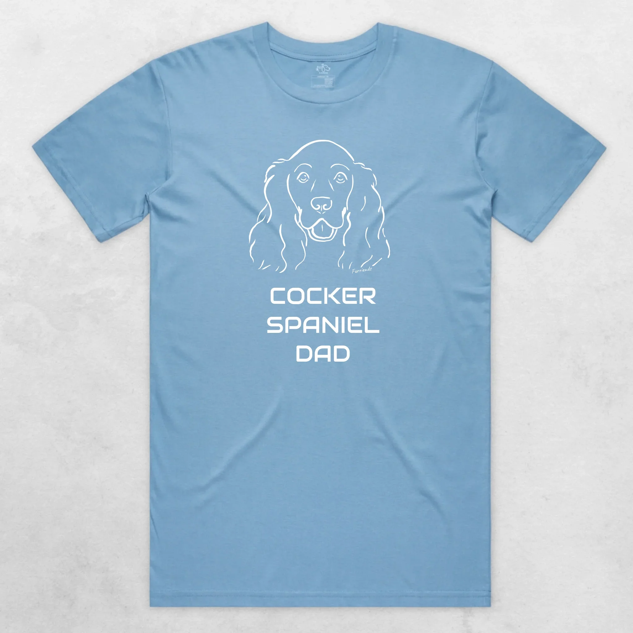 Cocker Spaniel Dad Regular Fit-T-Shirt - Image 4