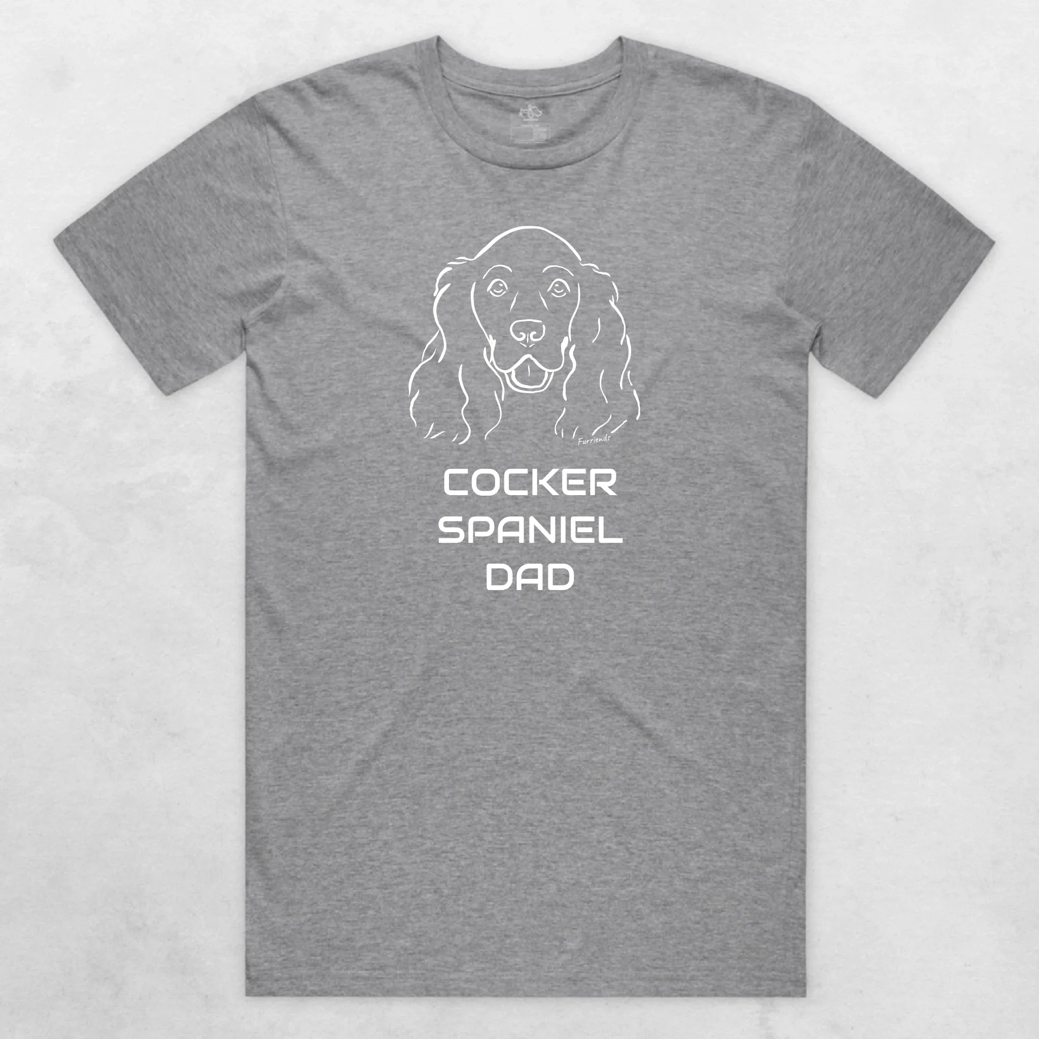 Cocker Spaniel Dad Regular Fit-T-Shirt - Image 5