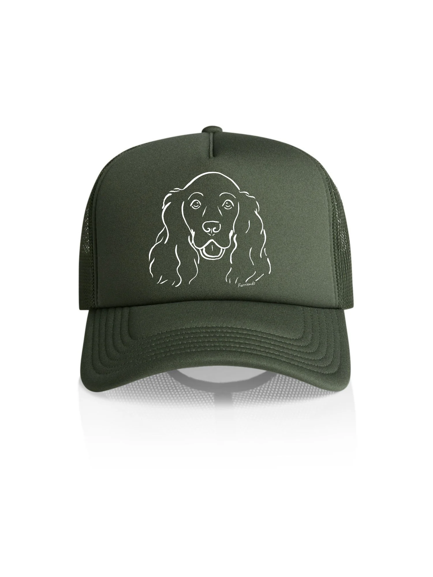 Cocker Spaniel Foam Trucker Cap
