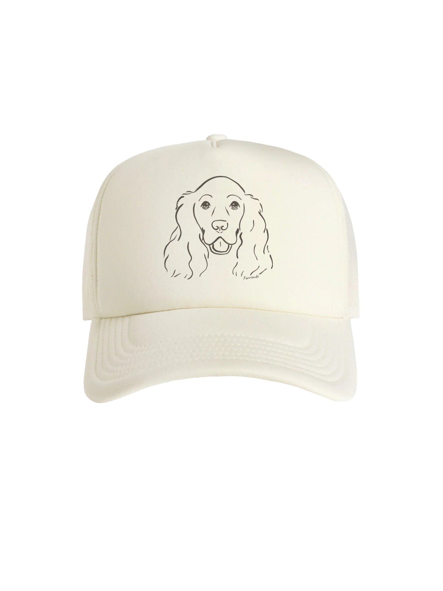 Cocker Spaniel Foam Trucker Cap - Image 6