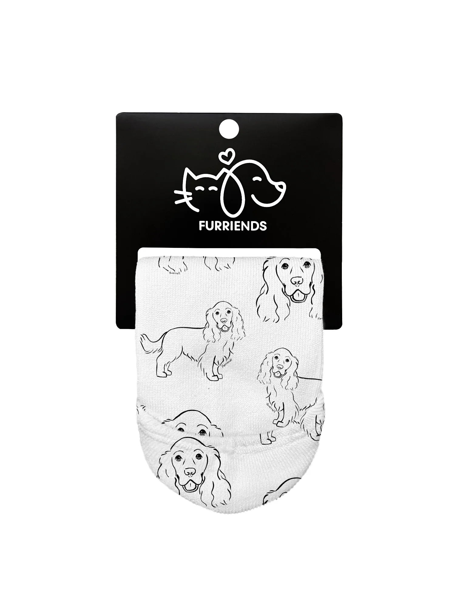 Cocker Spaniel No Show Socks - Image 3