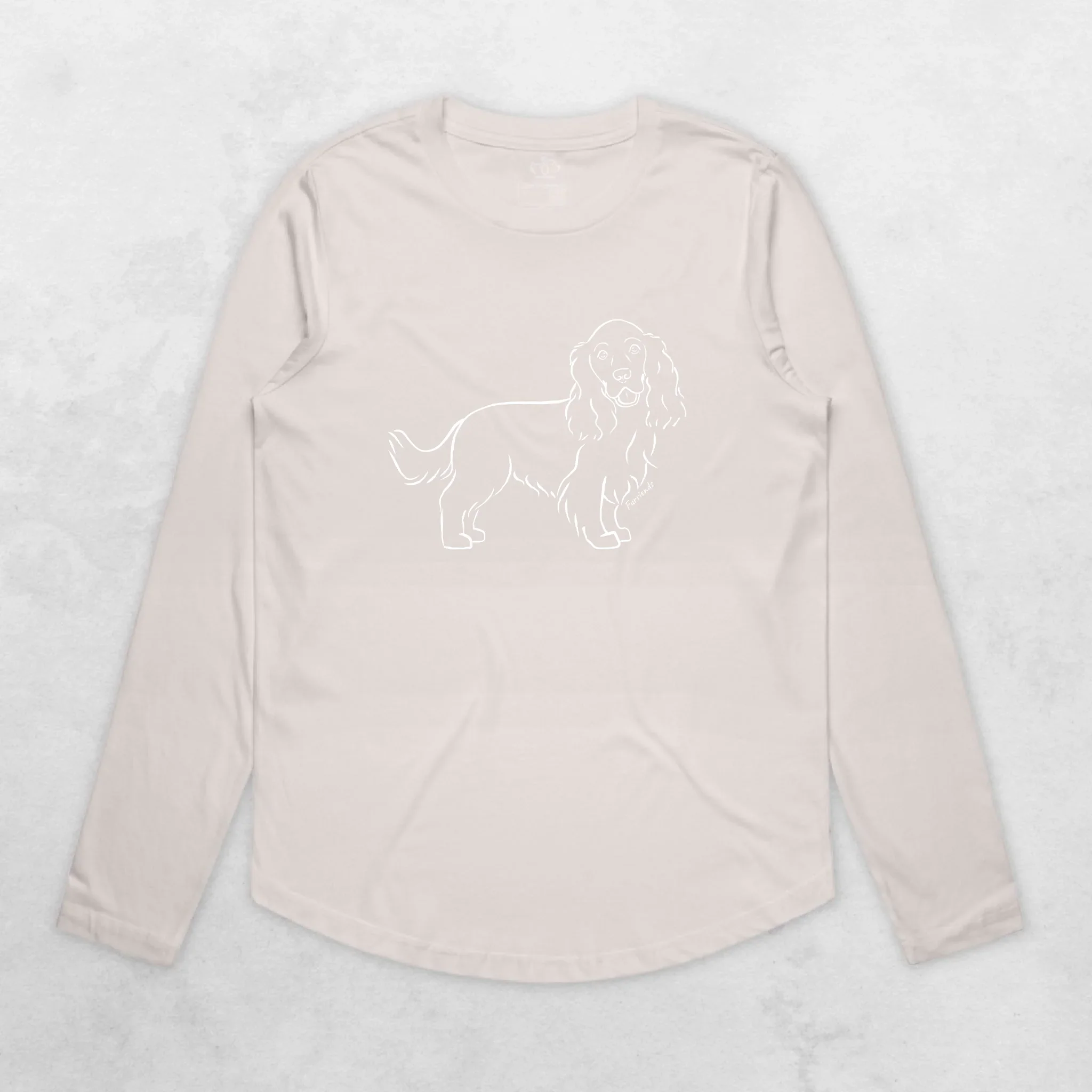 Cocker Spaniel Olivia Women's Long Sleeve T-Shirt - Image 4