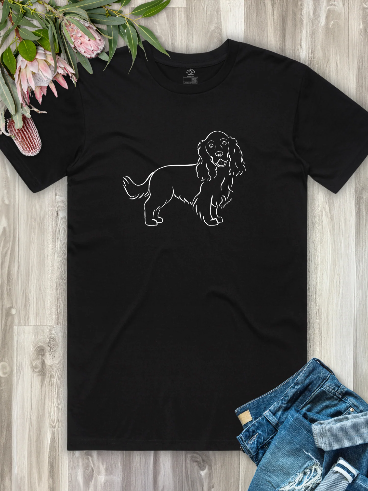 Cocker Spaniel Regular Fit T-shirt - Image 4