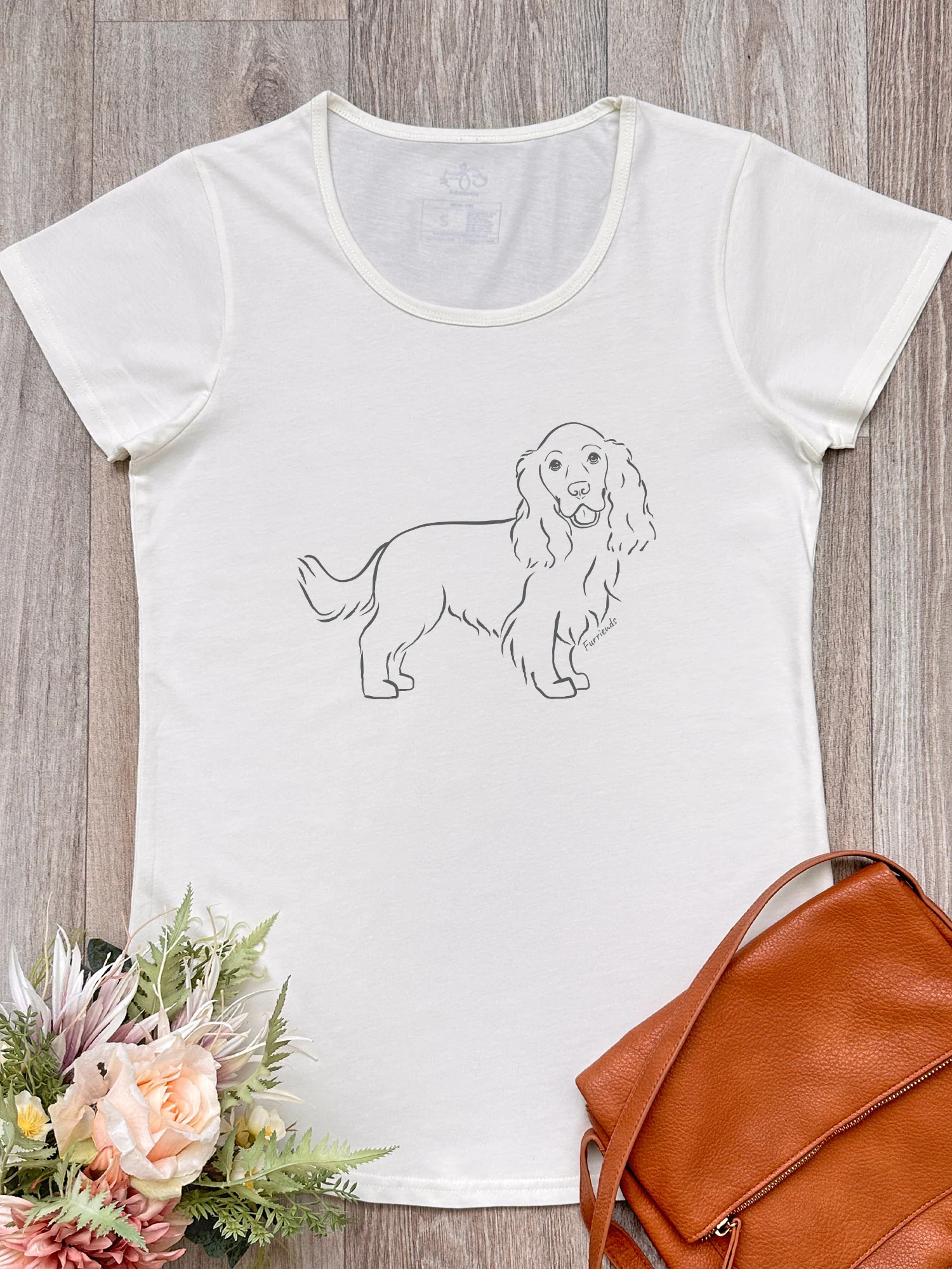 Cocker Spaniel Remi Women's Scoop Neck T-Shirt - Image 2