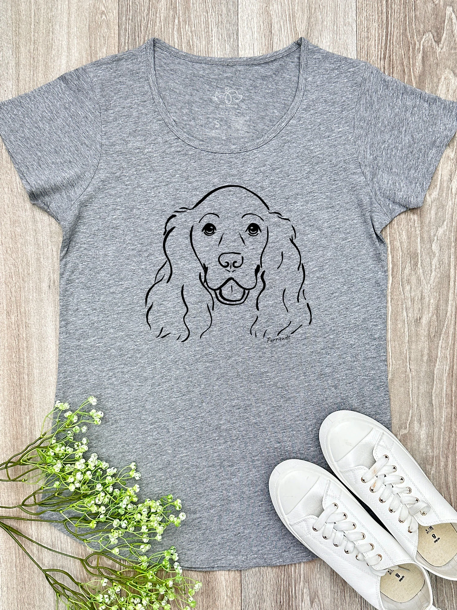 Cocker Spaniel Remi Women's Scoop Neck T-Shirt - Image 5
