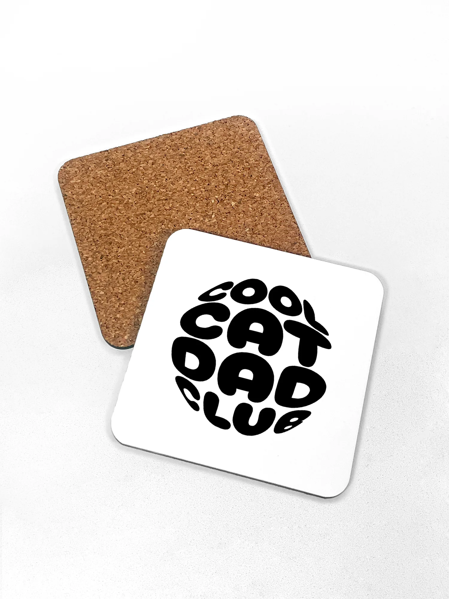 Cool Cat Dad Club Orb Coaster - Image 4