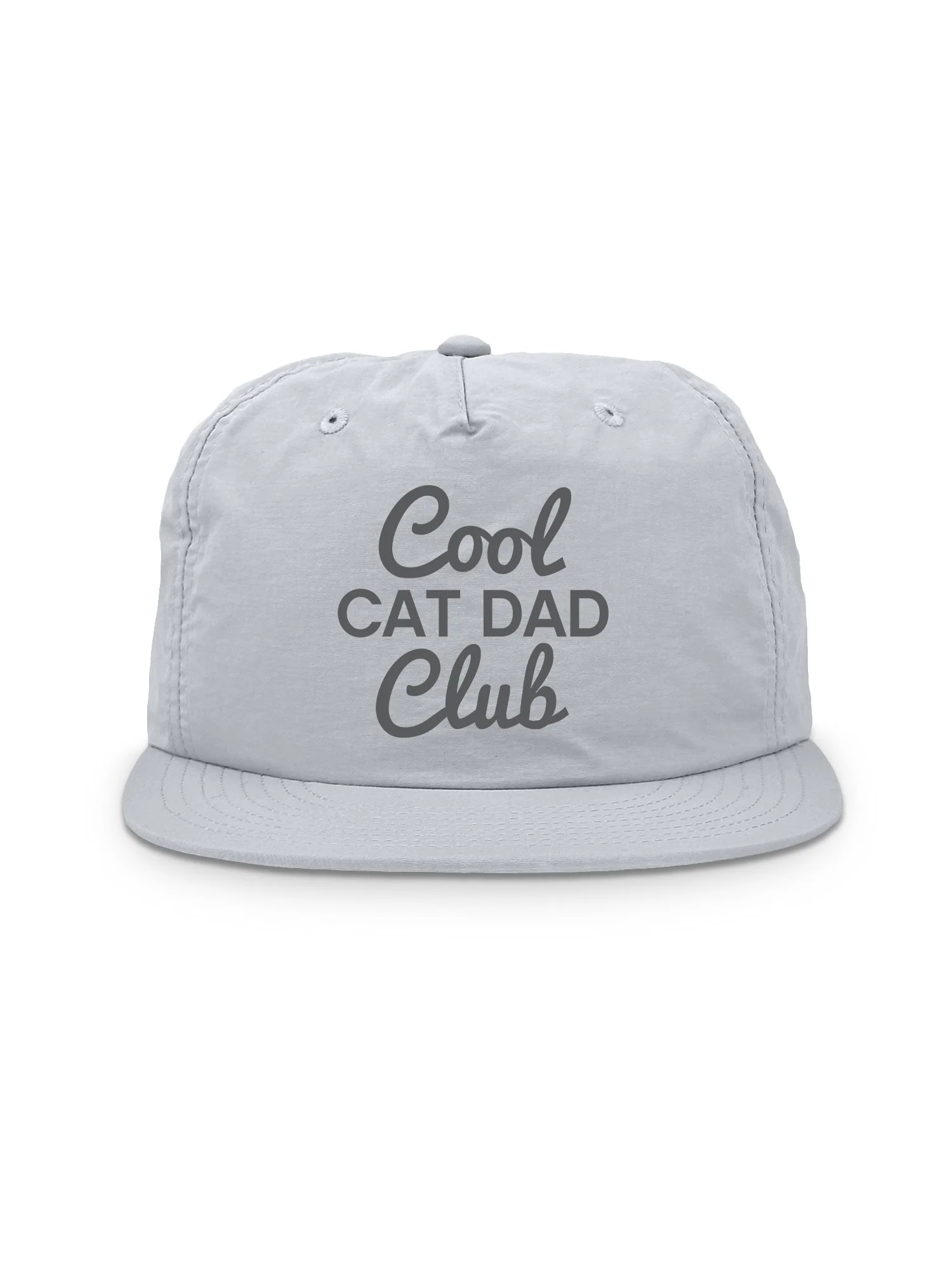 Cool Cat Dad Club Signature Script Quick-Dry Cap - Image 6