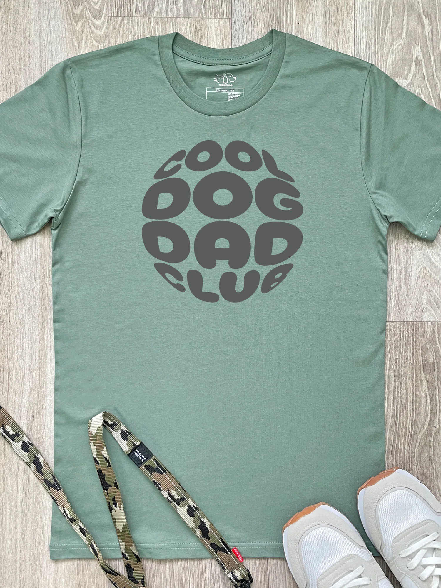Cool Dog Dad Club Orb Essential Unisex Tee - Image 5