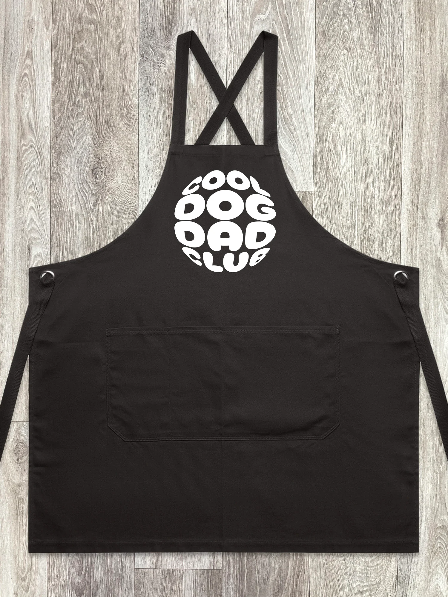 Cool Dog Dad Club Orb Jarrah Crossback Apron - Image 4