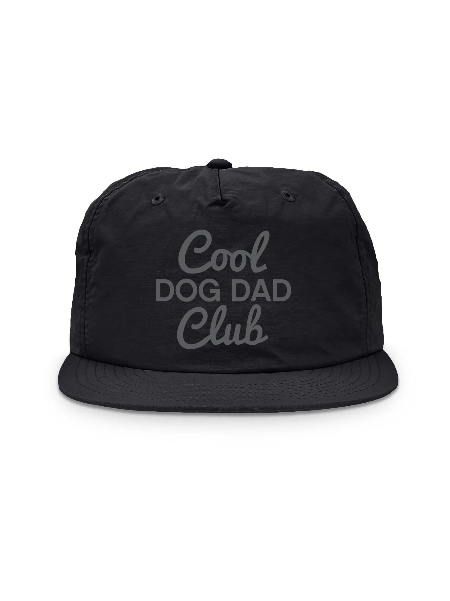 Cool Dog Dad Club Signature Script Quick-Dry Cap - Image 5