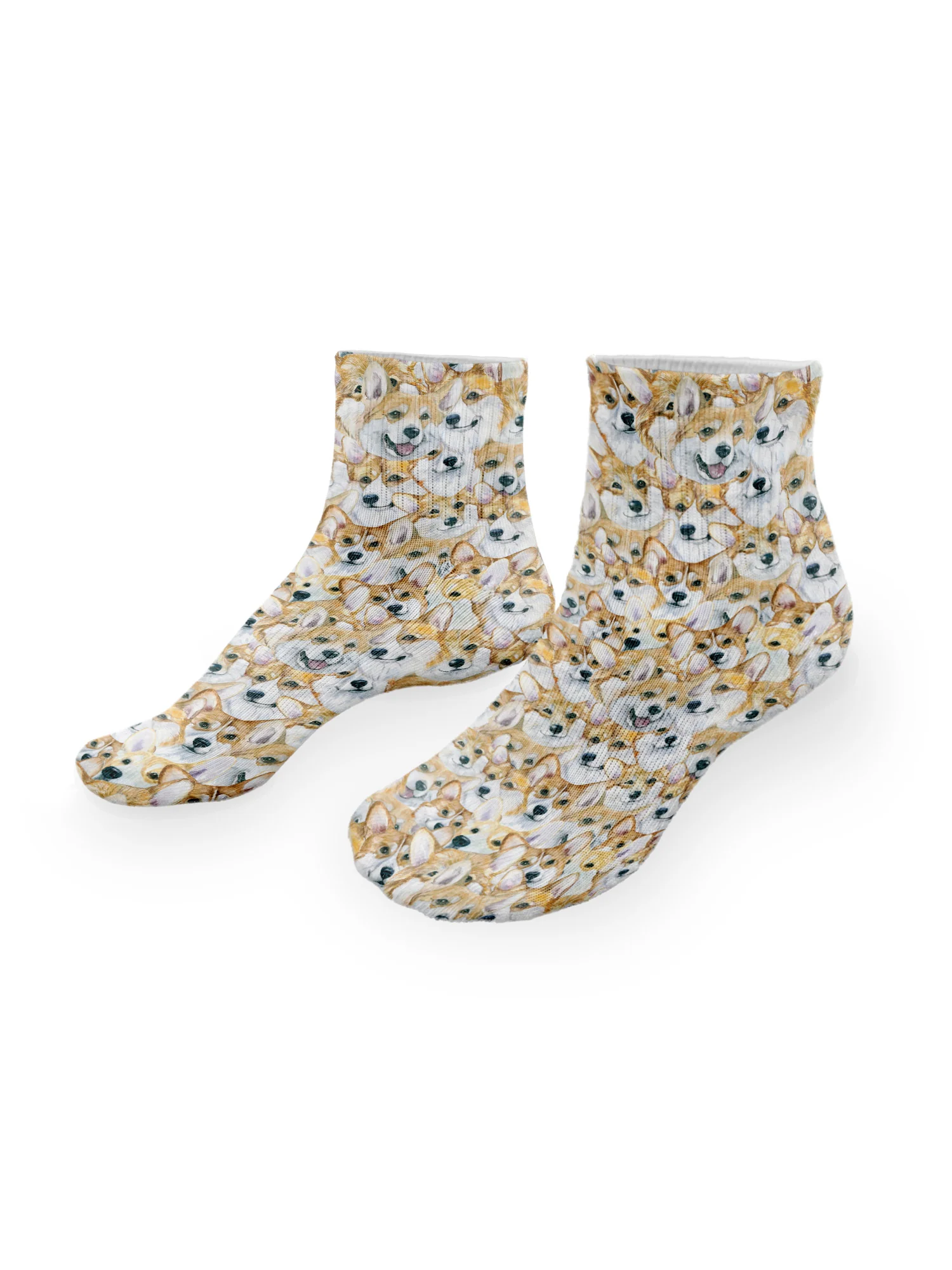 Corgis Ankle Socks - Image 2