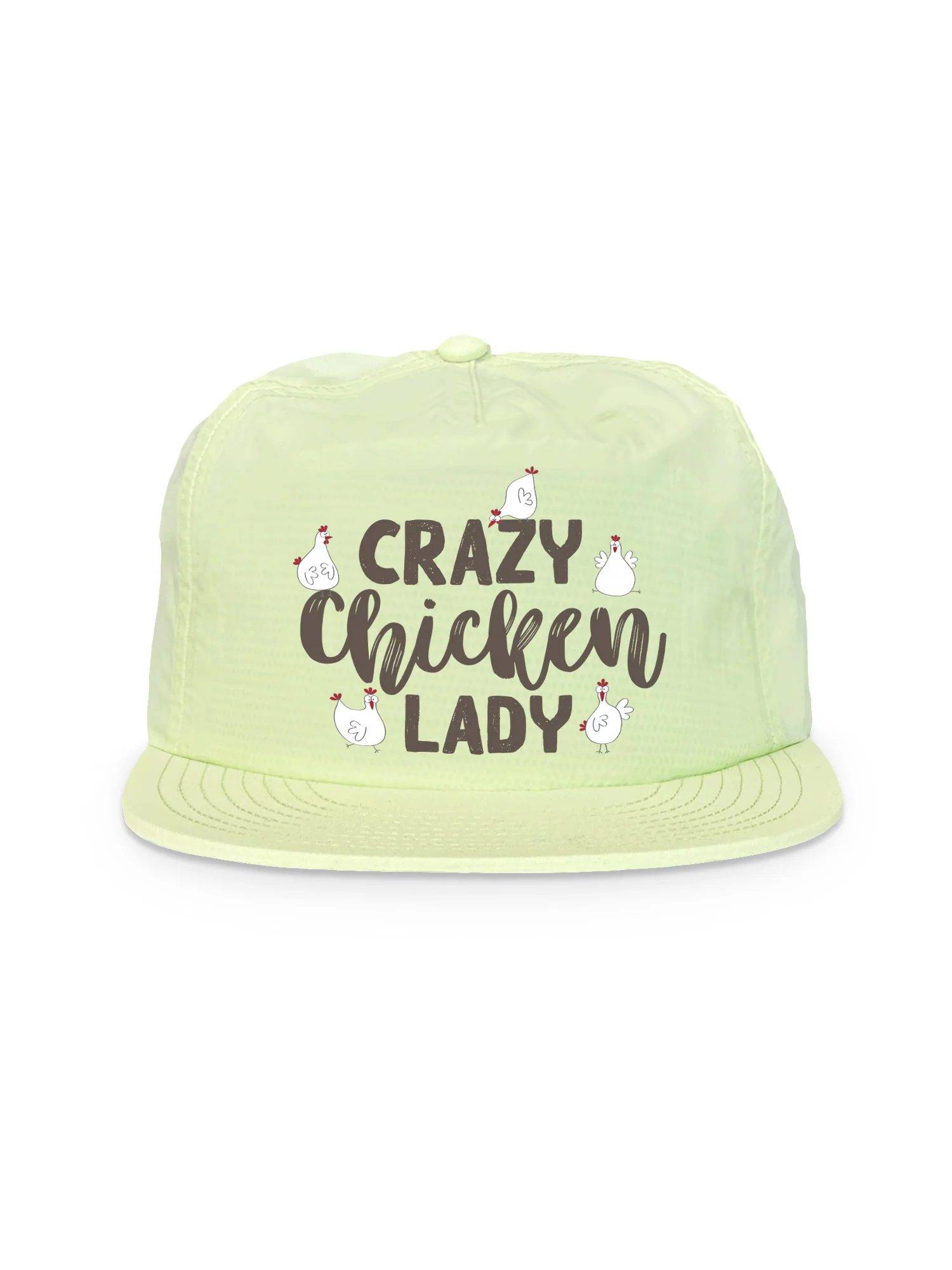Crazy Chicken Lady Quick-Dry Cap - Image 5
