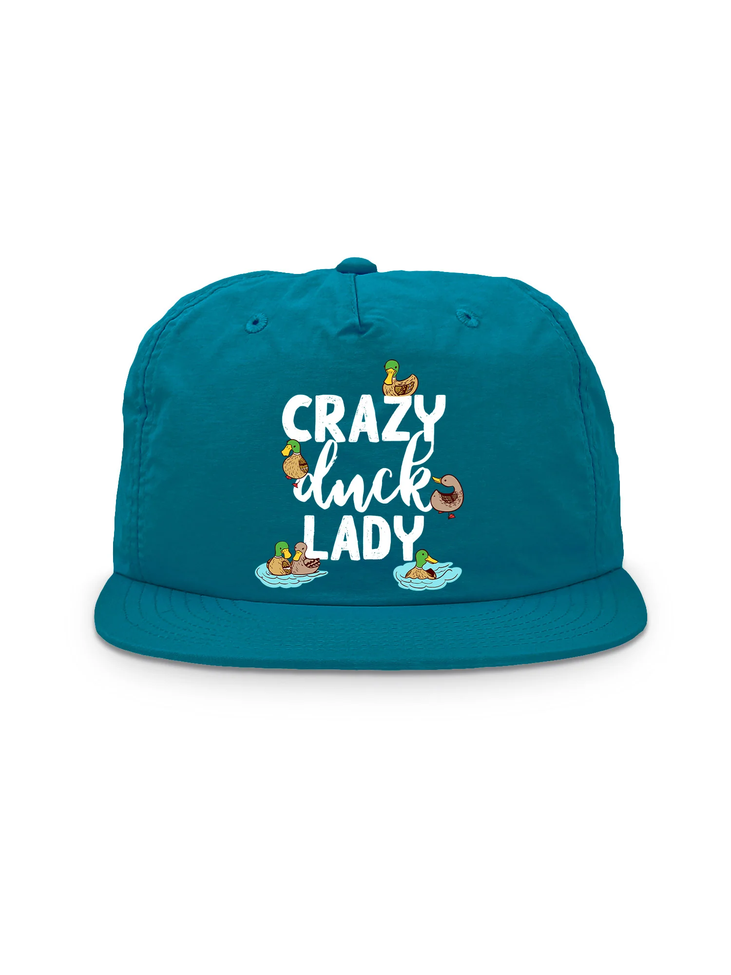 Crazy Duck Lady Quick-Dry Cap - Image 2