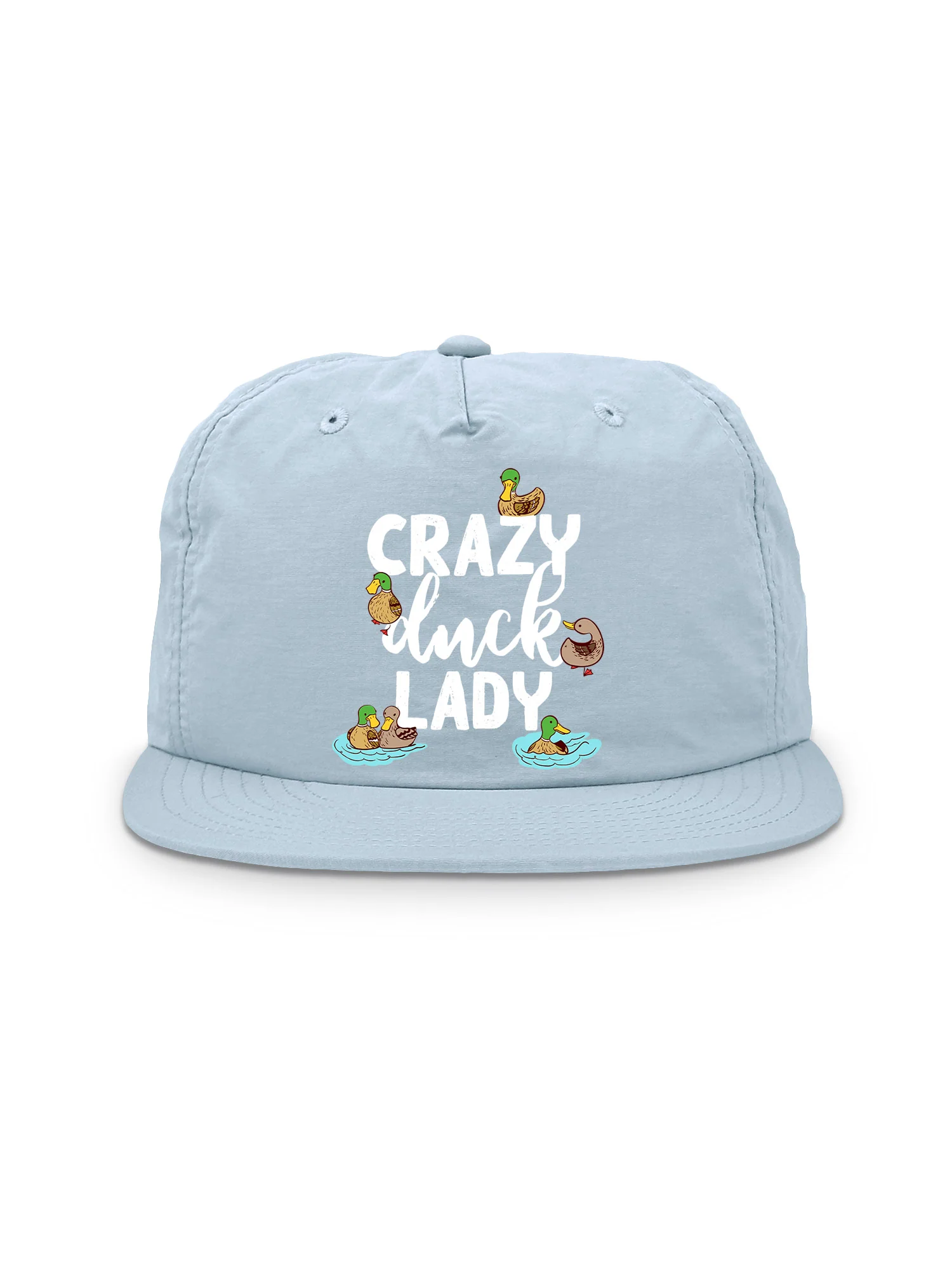 Crazy Duck Lady Quick-Dry Cap - Image 5