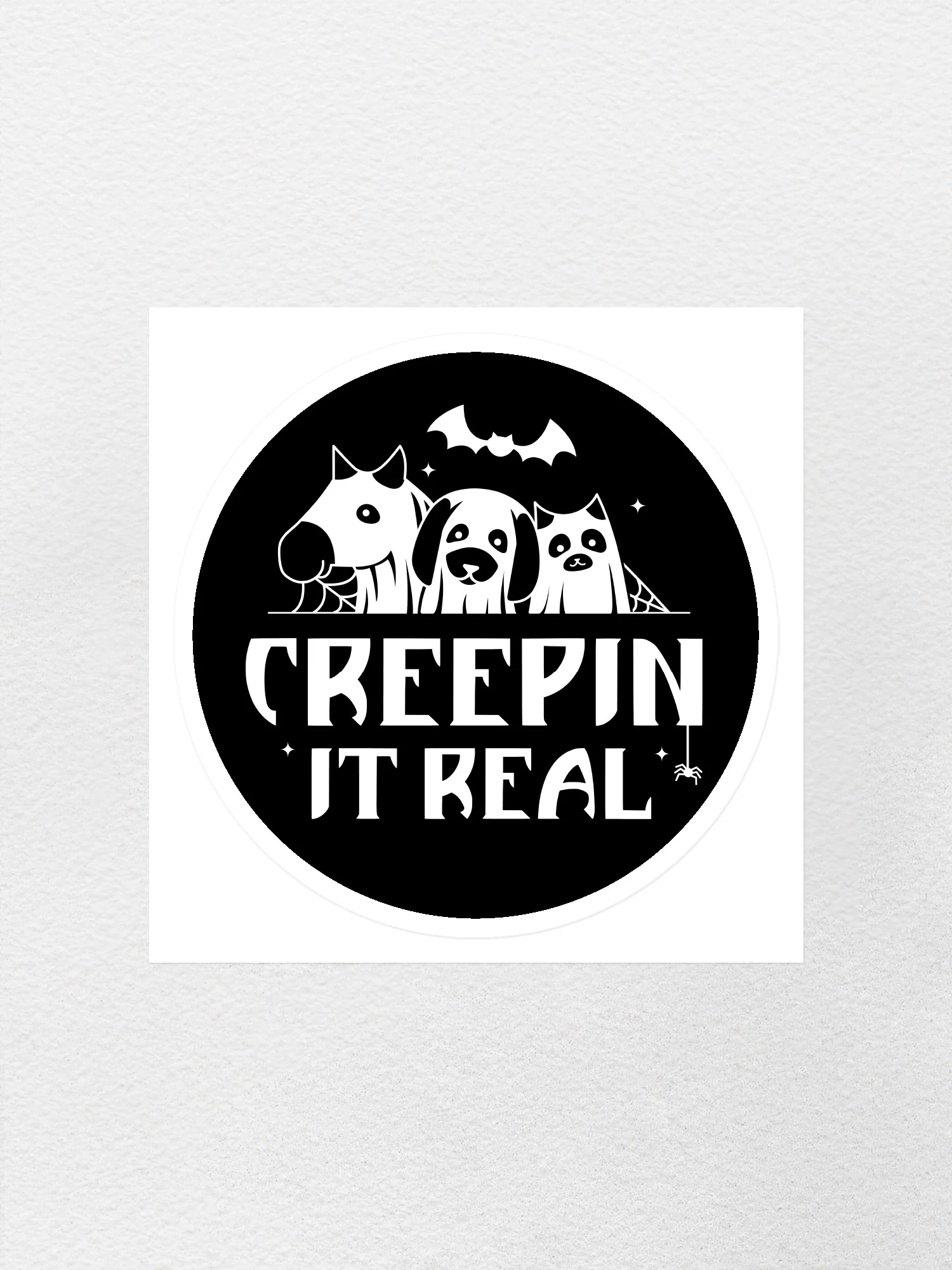 Creepin' It Real Sticker - Image 2