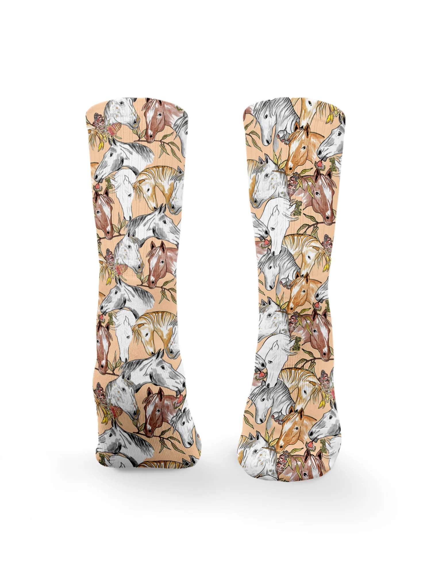 Curious Creatures Horse Lover Crew Socks - Image 3