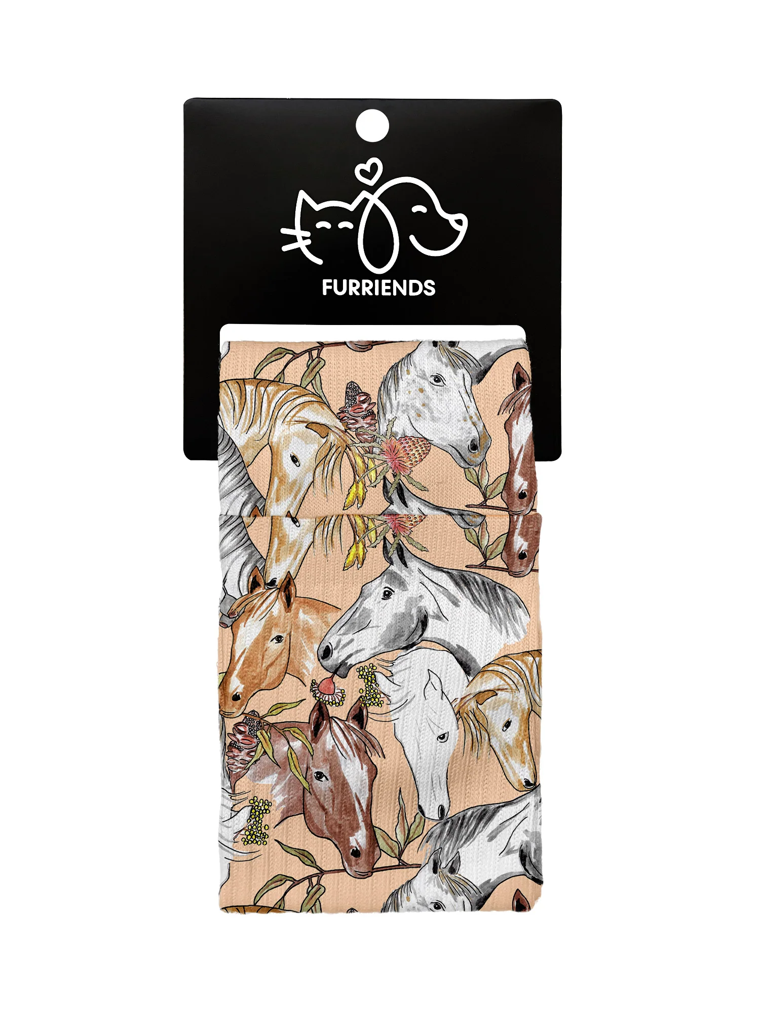 Curious Creatures Horse Lover Crew Socks - Image 9