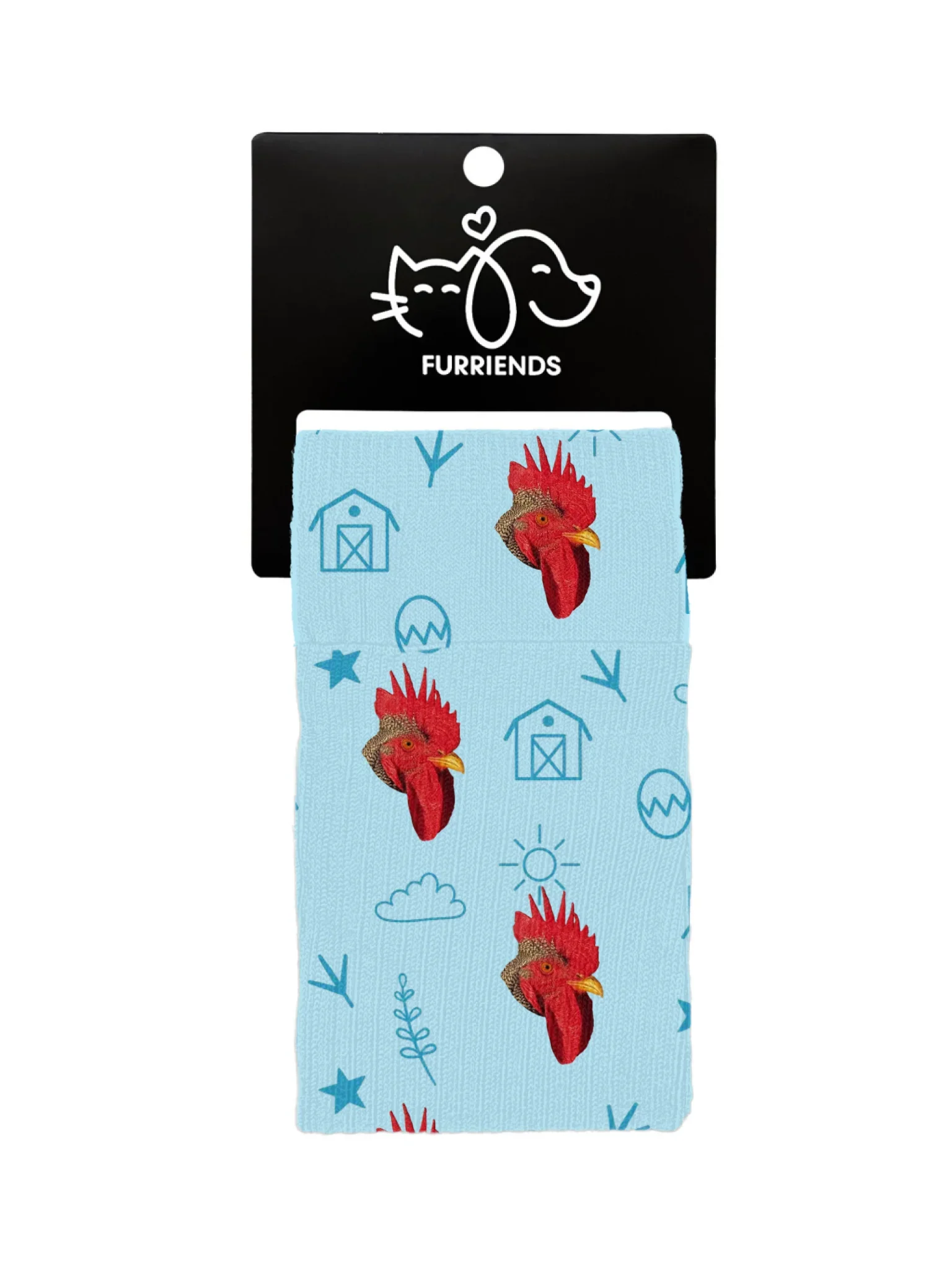 Custom Chicken Face Socks - Image 3