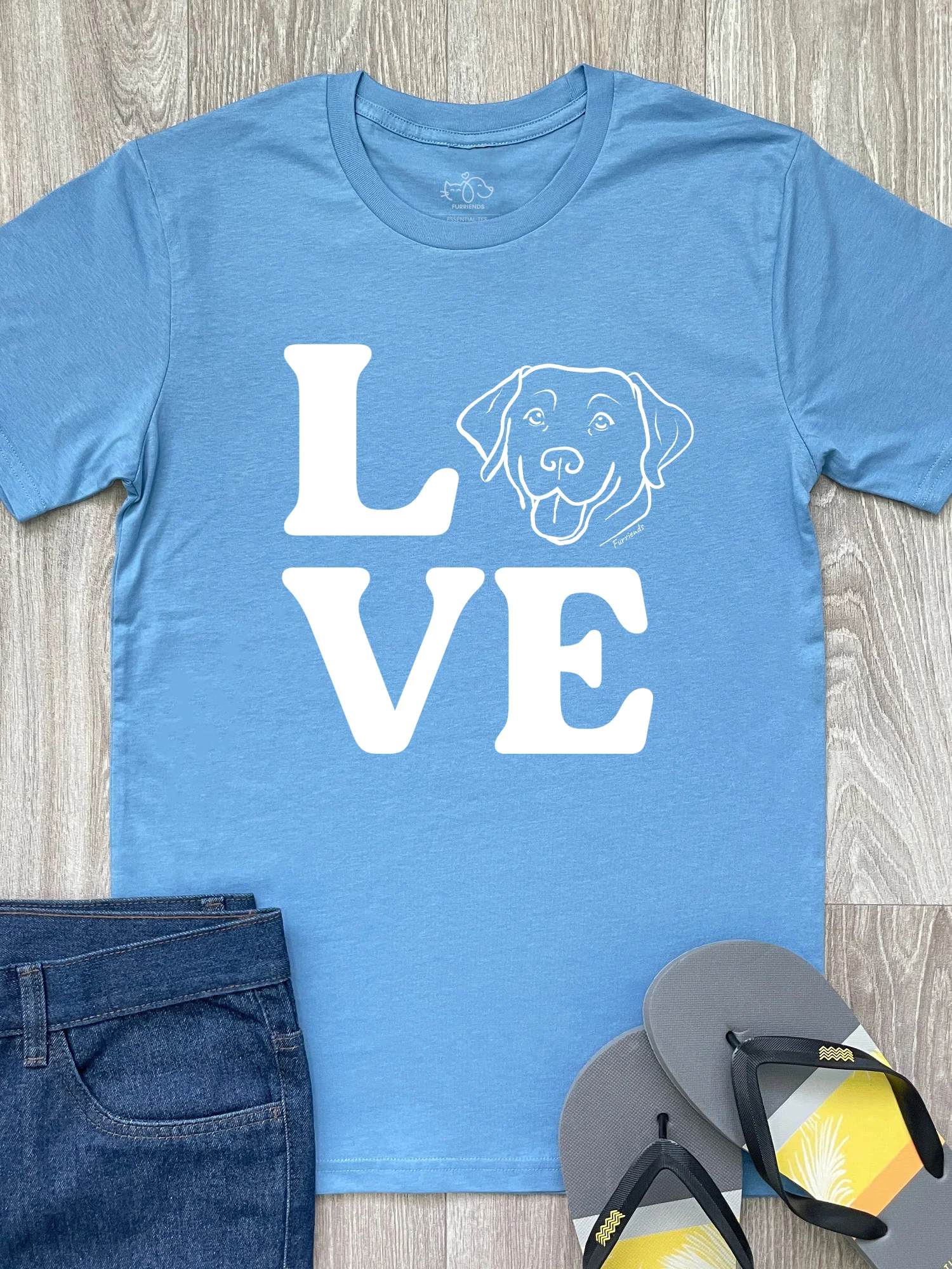 Breed LOVE Essential Unisex Tee (Customisable) - Image 3