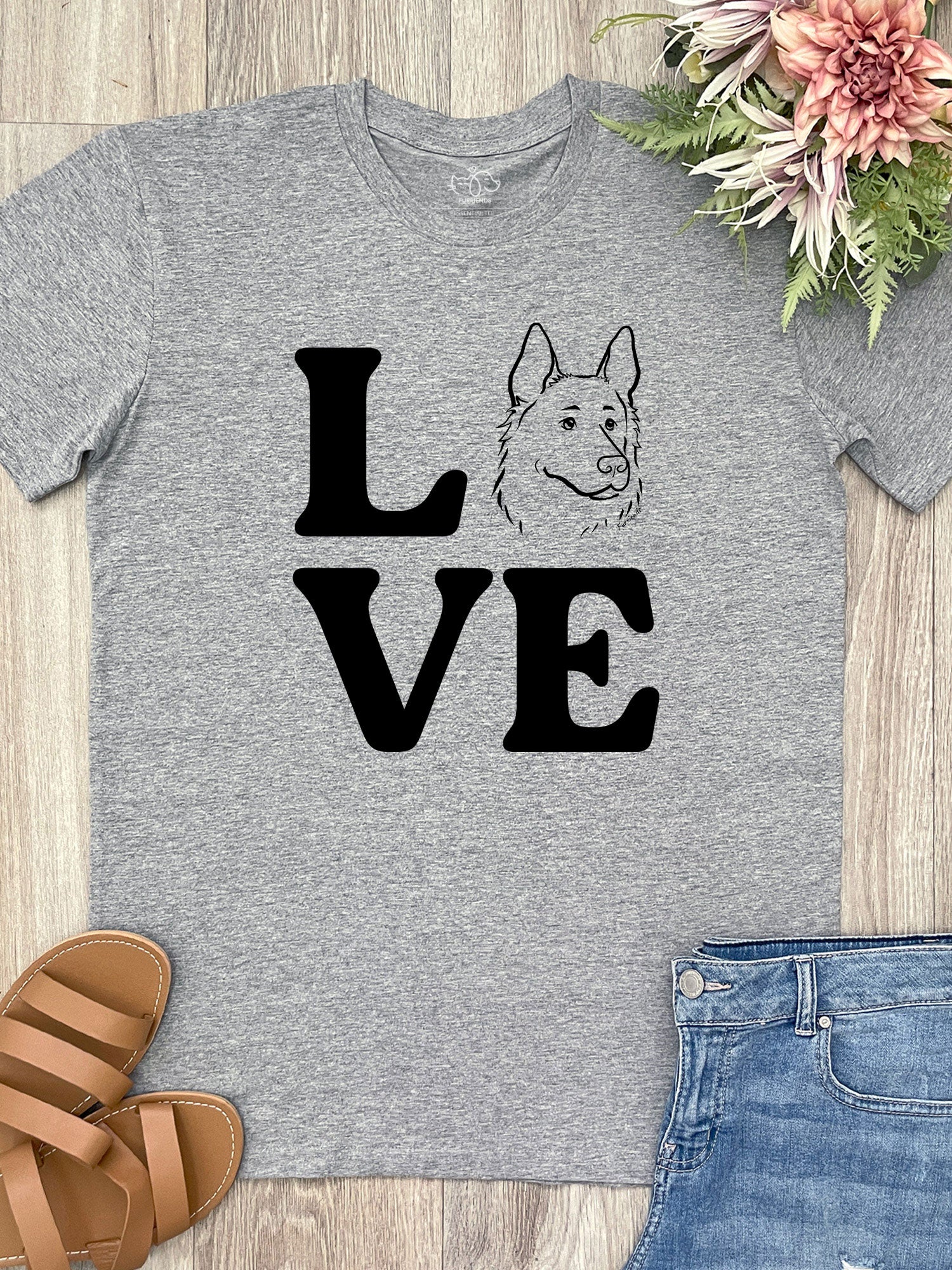 Breed LOVE Essential Unisex Tee (Customisable) - Image 5