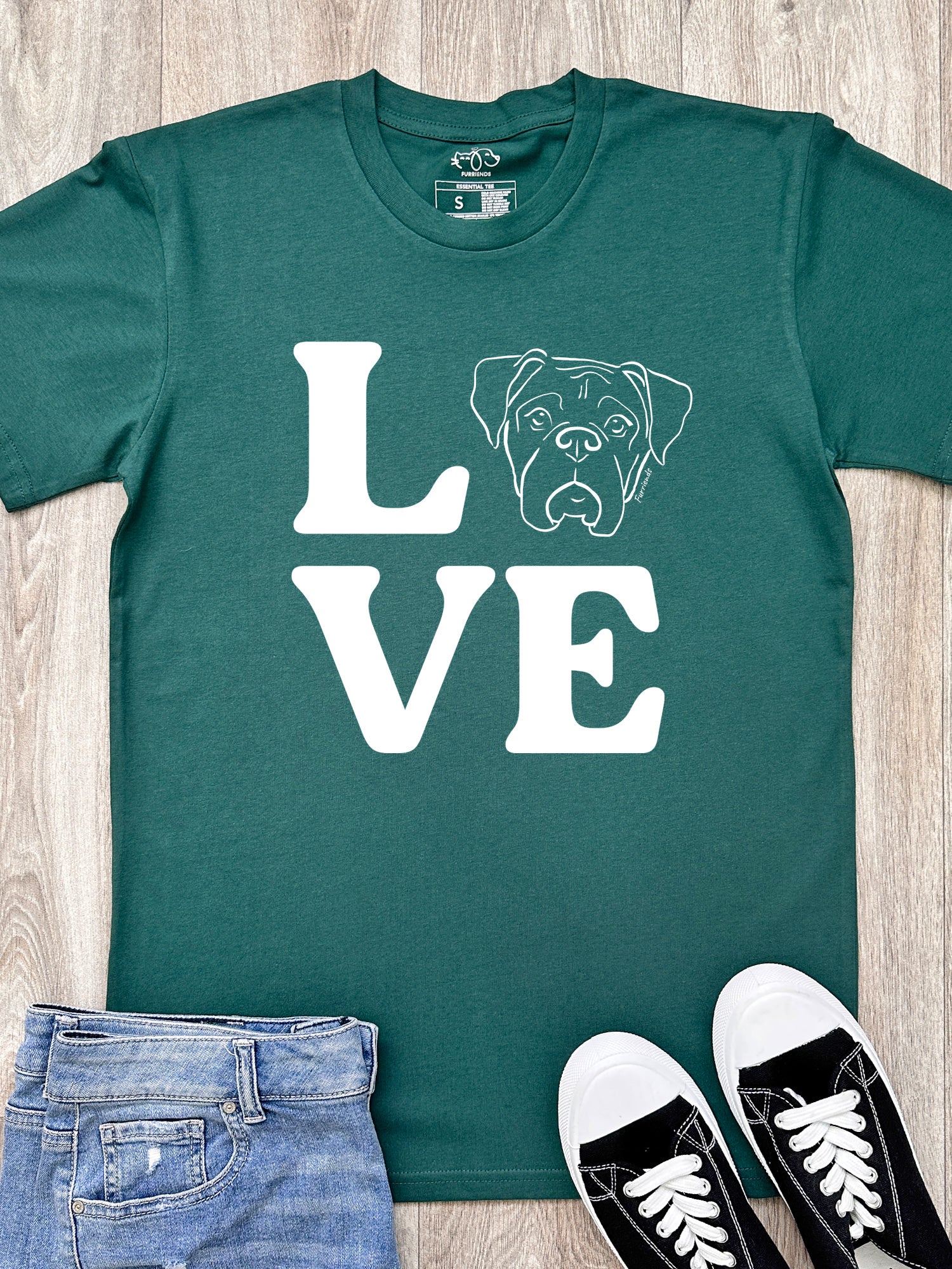 Breed LOVE Essential Unisex Tee (Customisable) - Image 6
